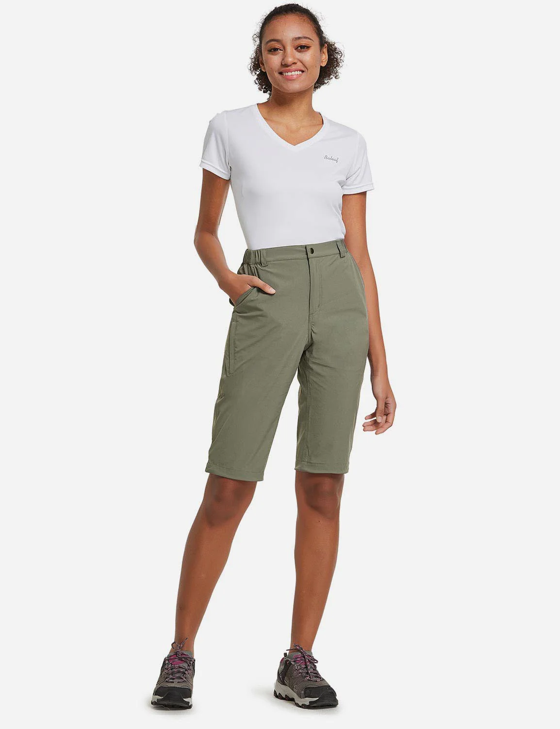 Flyleaf UPF50+ DWR Knee-Length Shorts - Image 6