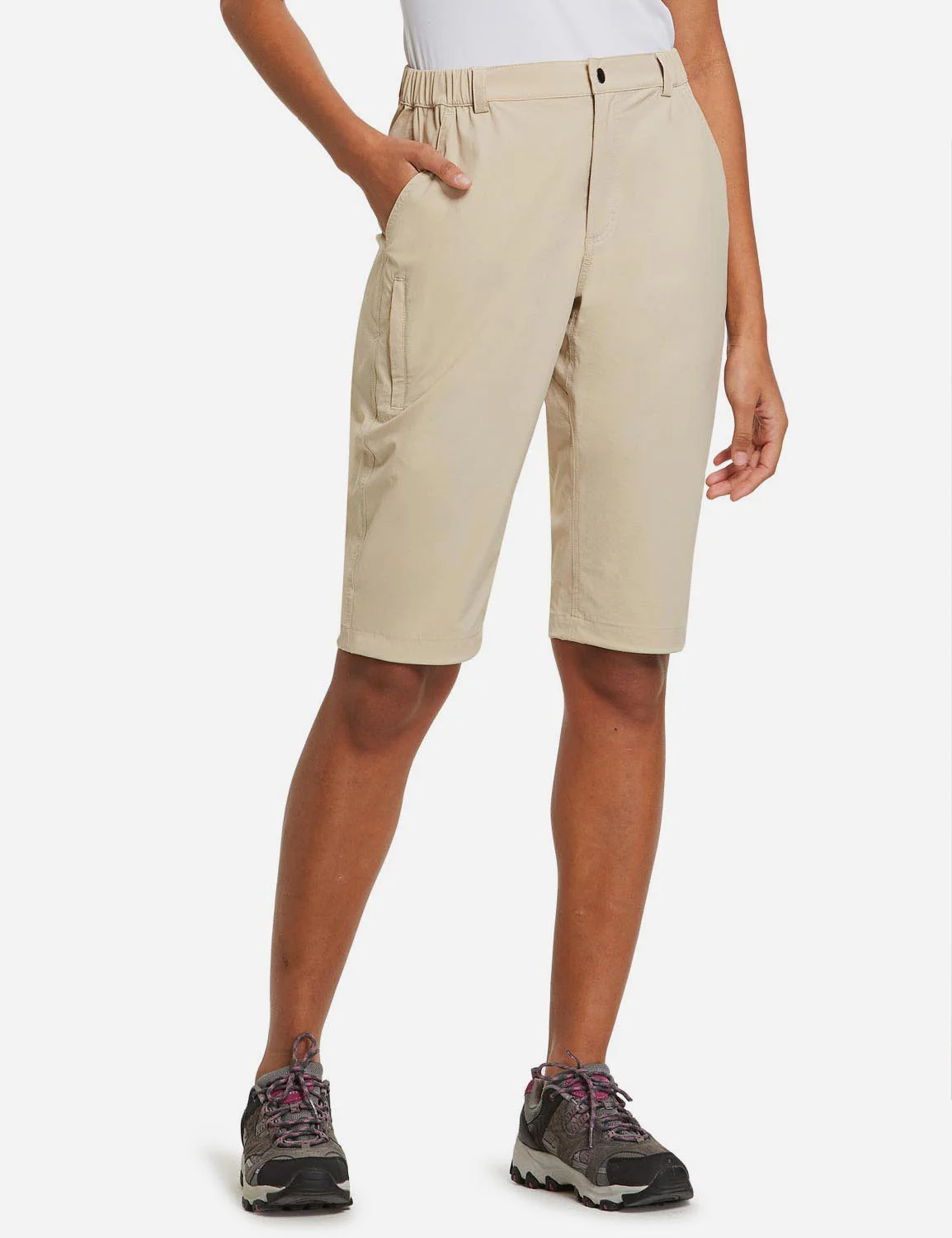Flyleaf UPF50+ DWR Knee-Length Shorts - Image 9