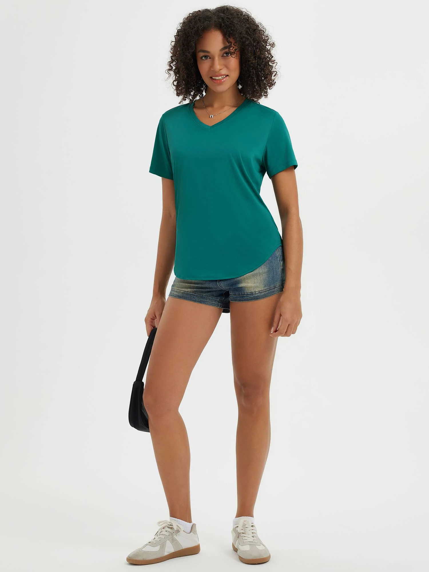 Fresh Horizon UPF 50+ V-Neck Curved Shirts - Image 24