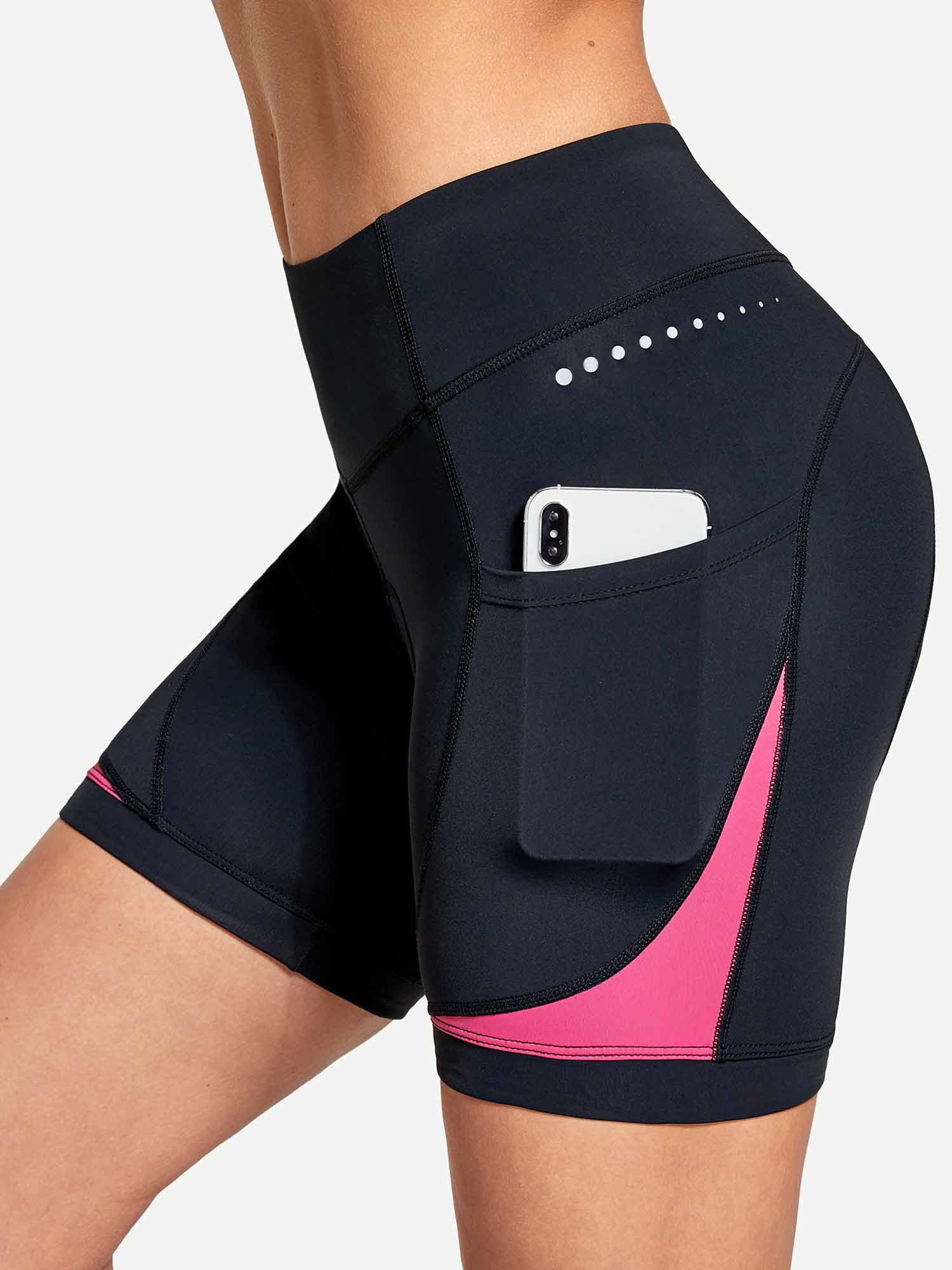 Women's V-Waist Cycling Shorts - Image 19