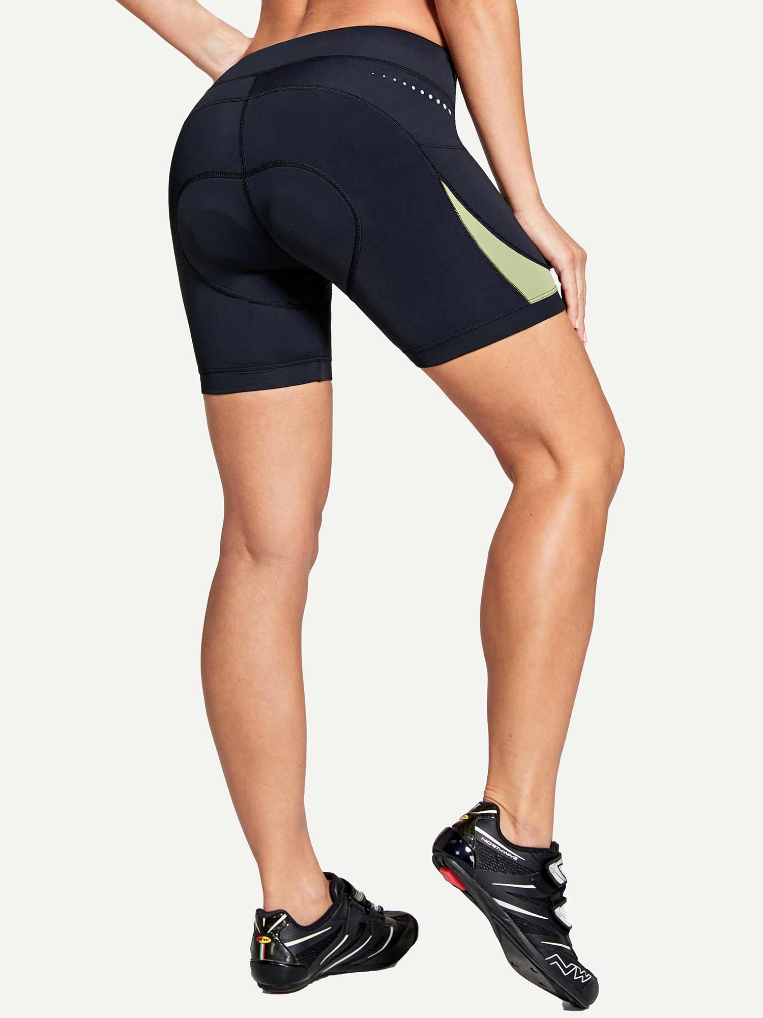 Women's V-Waist Cycling Shorts - Image 30