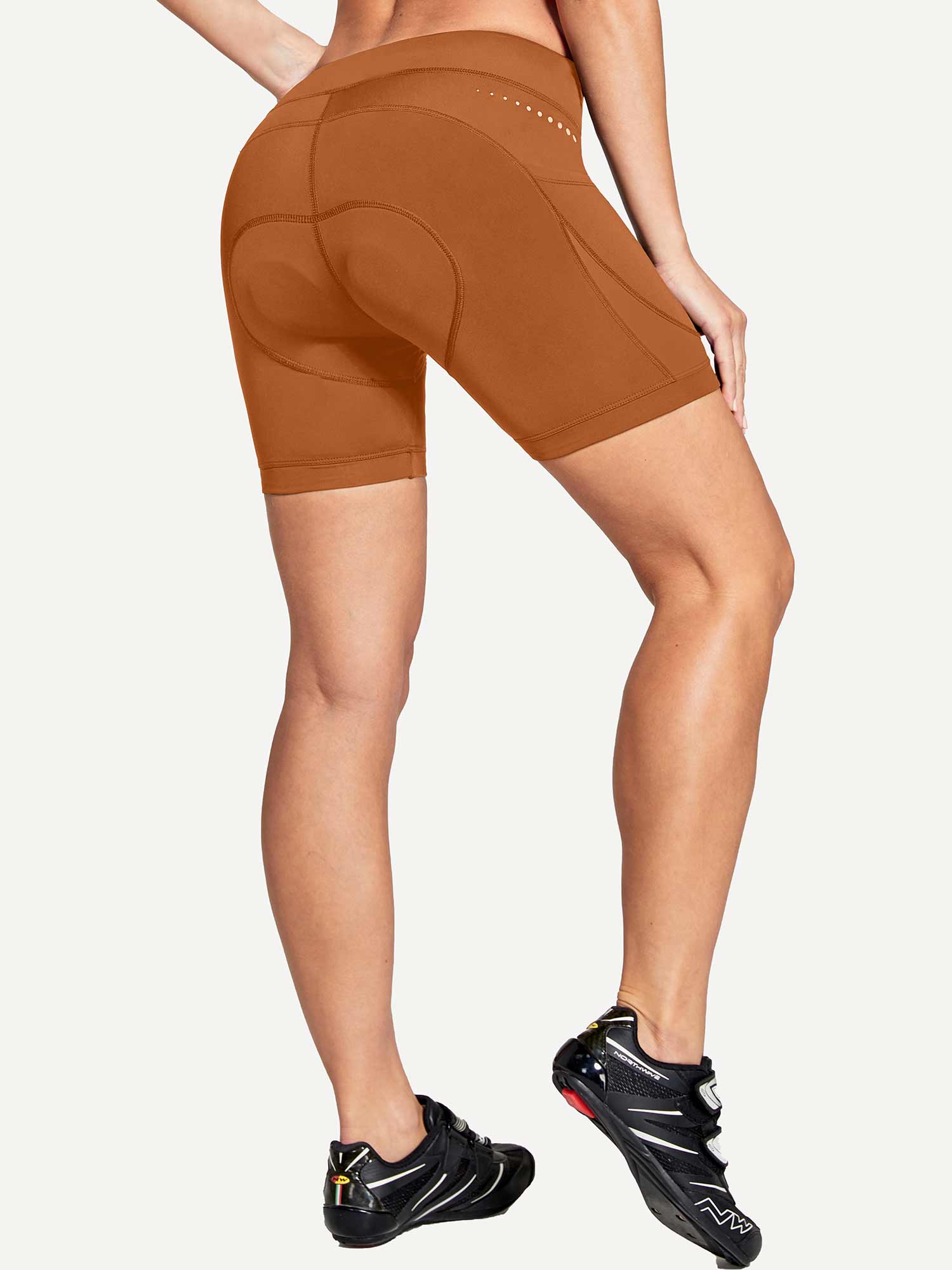 Women's V-Waist Cycling Shorts - Image 46