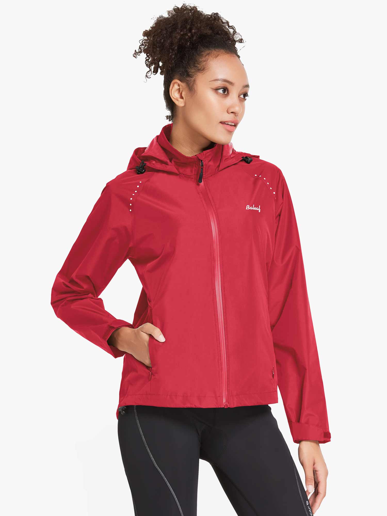 Women's Waterproof Cycling Rain Jacket - Image 46