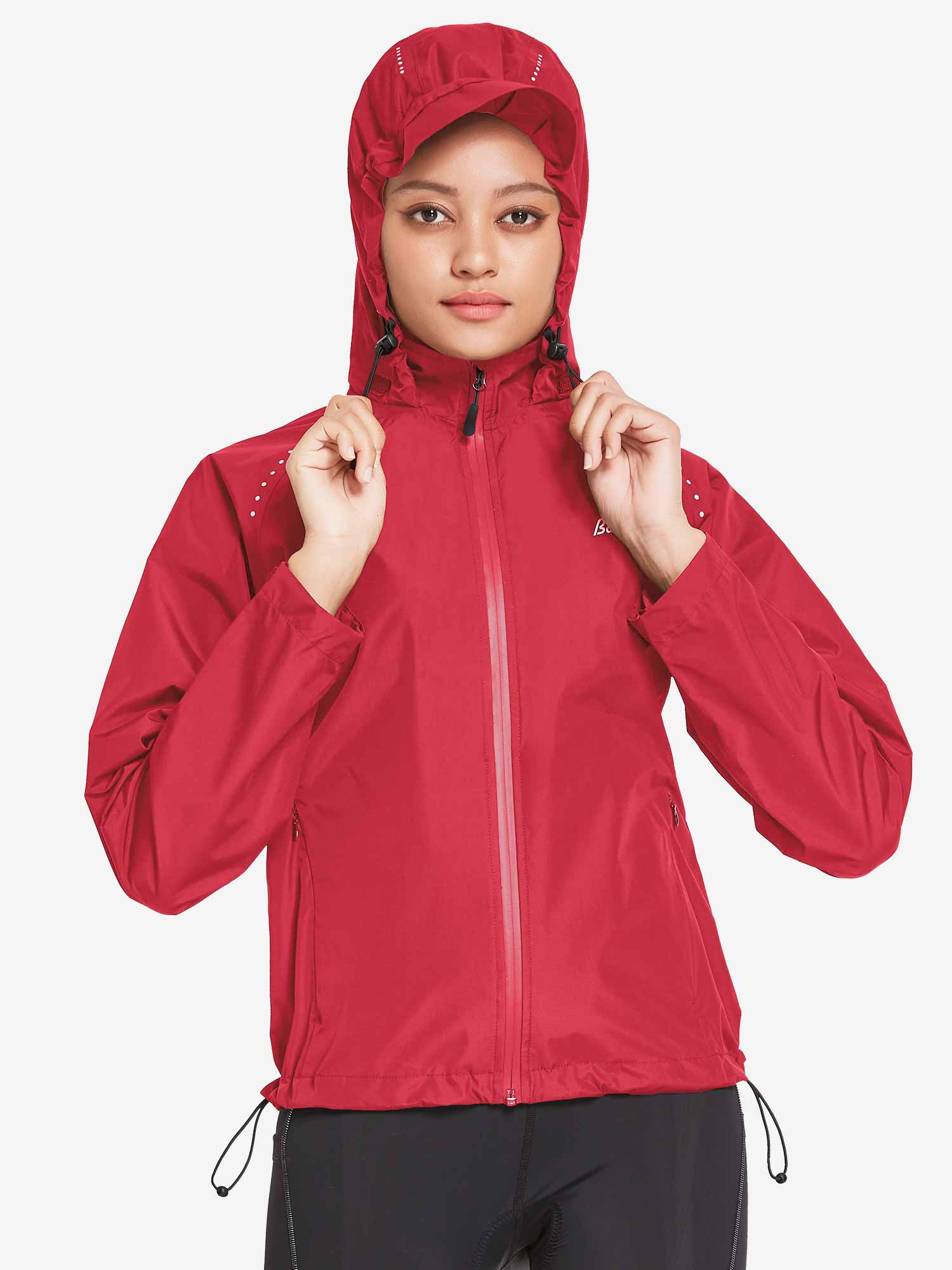 Women's Waterproof Cycling Rain Jacket - Image 48