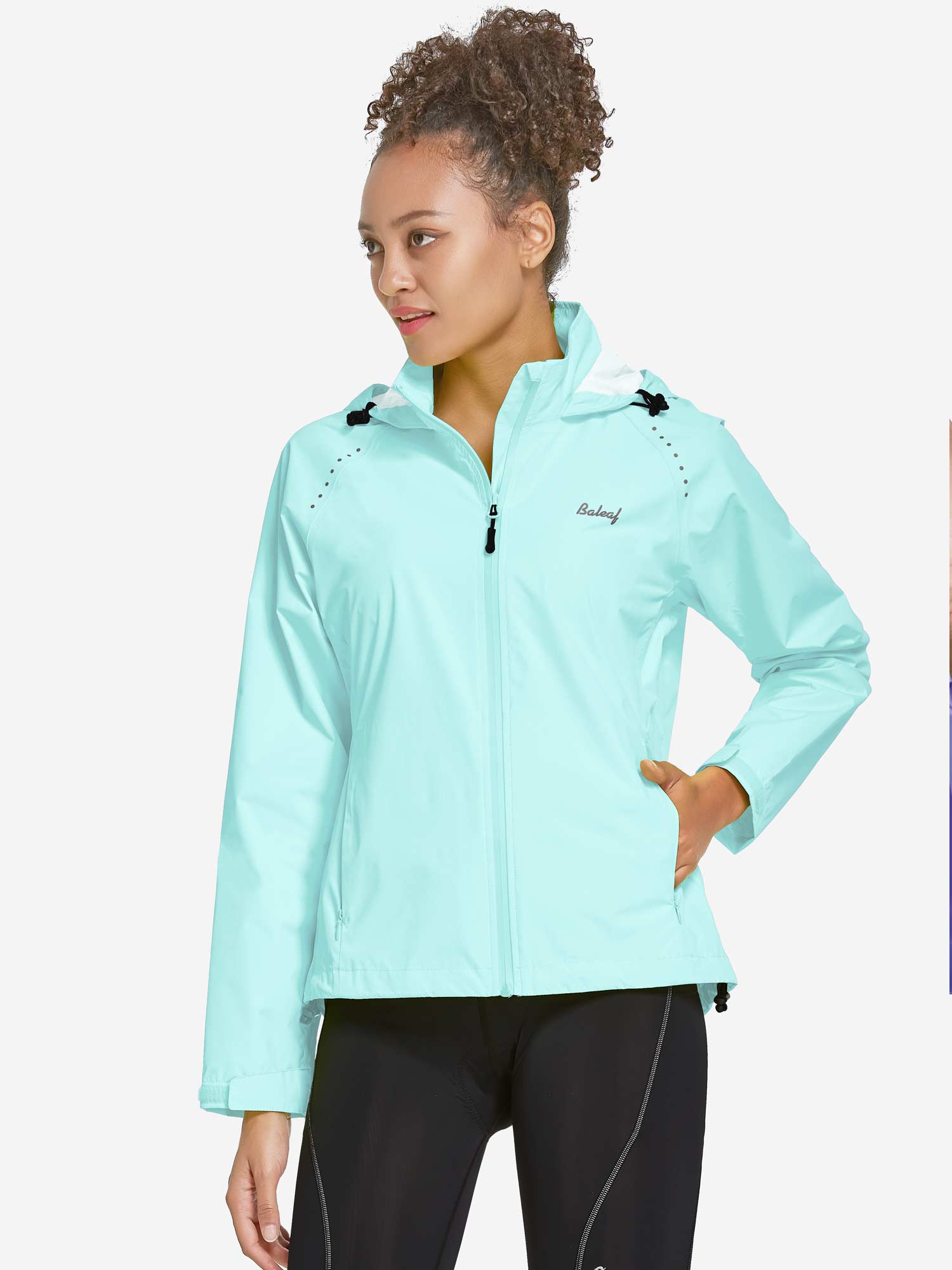 Women's Waterproof Cycling Rain Jacket - Image 55