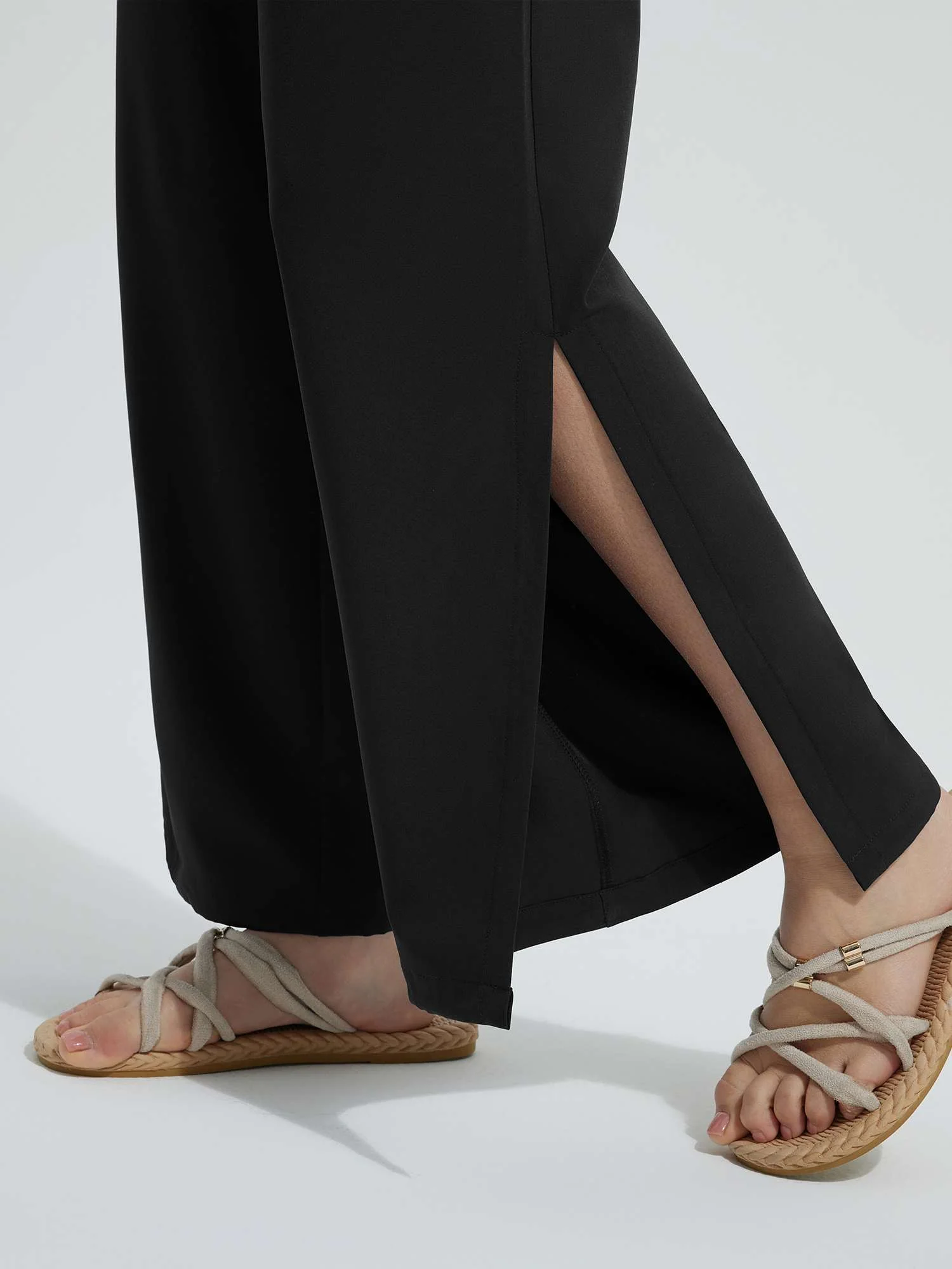 Women's UPF 50+ Quick-Dry Wide-Leg Swim Pants - Image 10