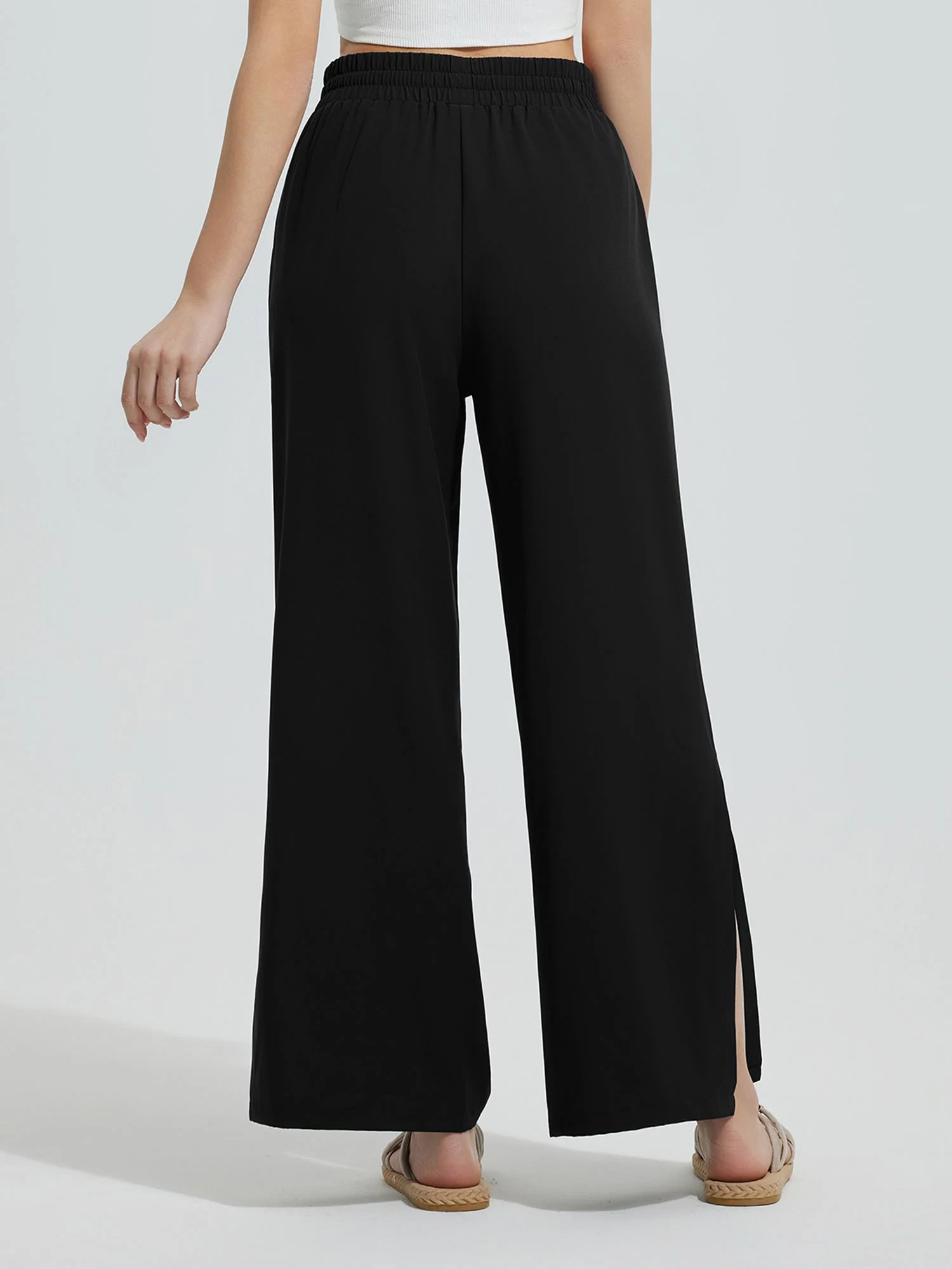 Women's UPF 50+ Quick-Dry Wide-Leg Swim Pants - Image 11