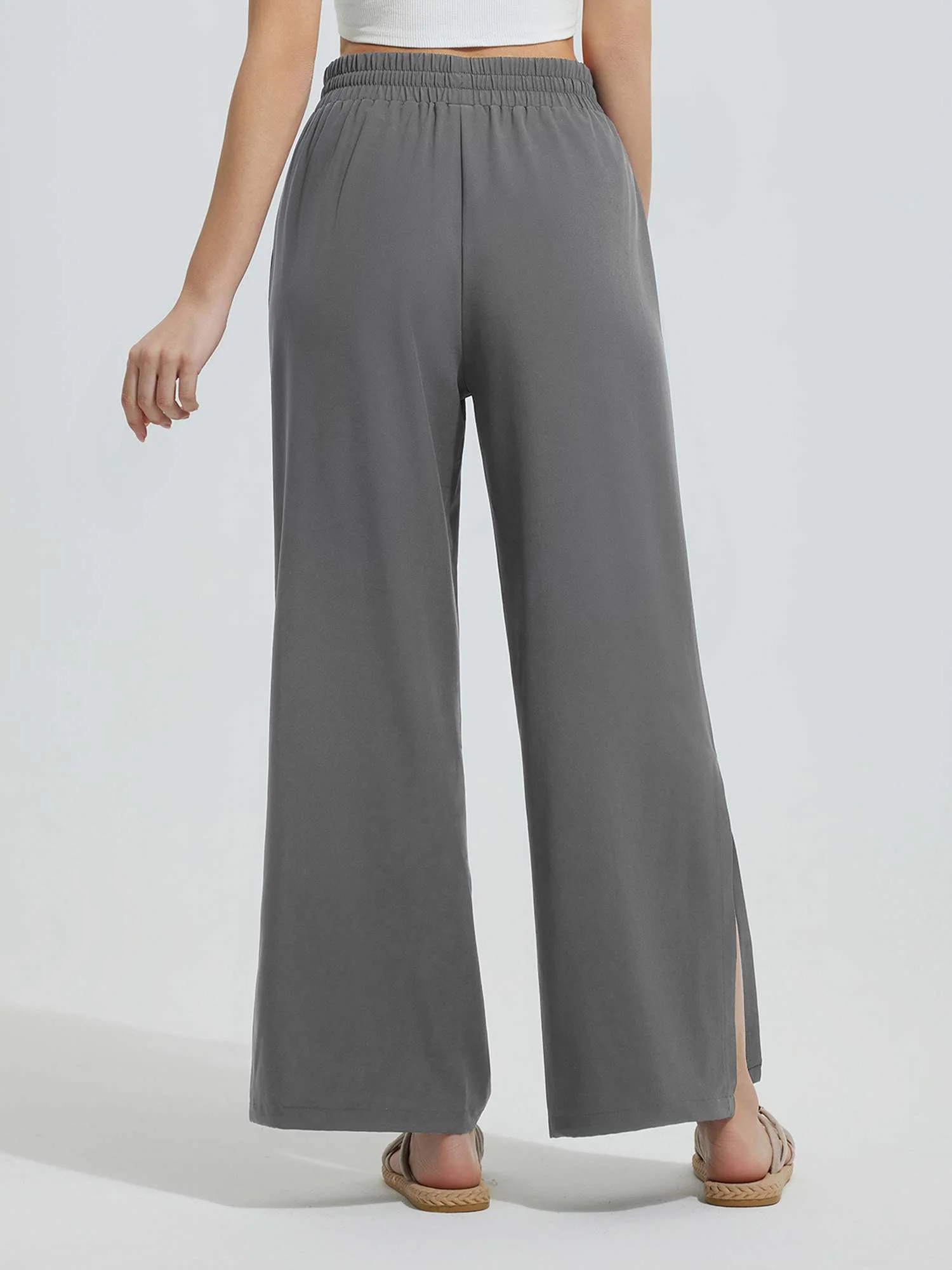 Women's UPF 50+ Quick-Dry Wide-Leg Swim Pants - Image 21