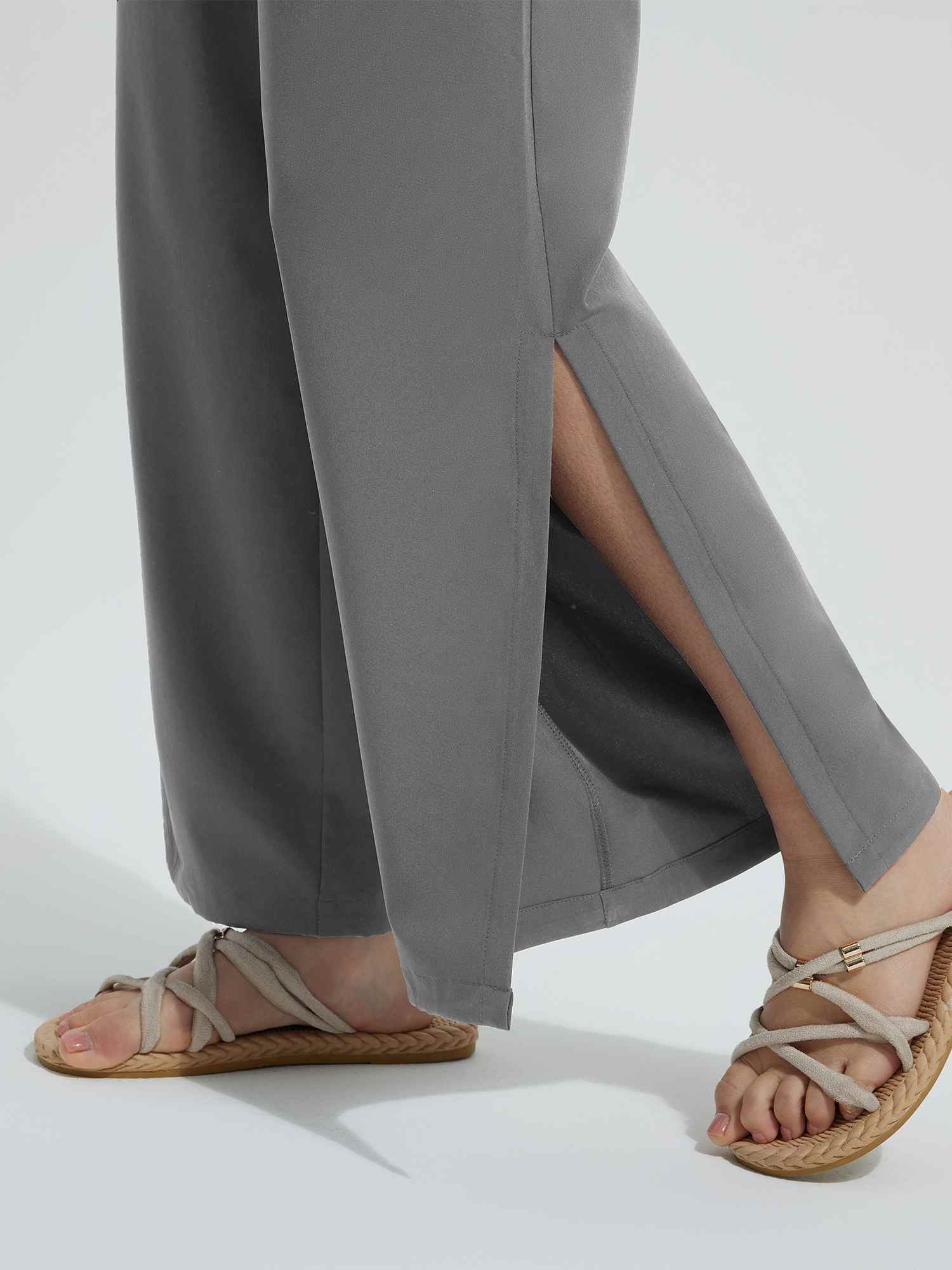 Women's UPF 50+ Quick-Dry Wide-Leg Swim Pants - Image 23