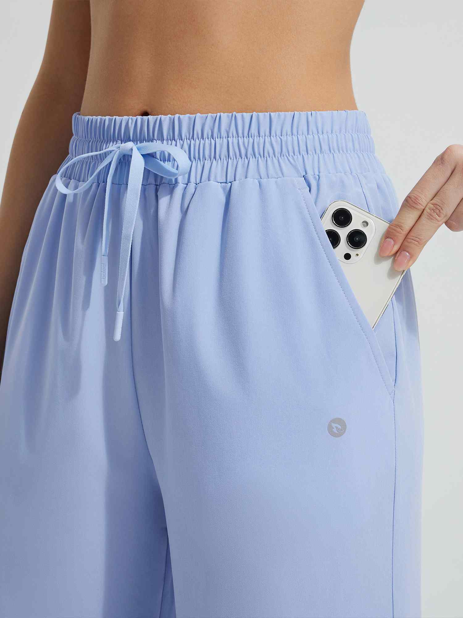 Women's UPF 50+ Quick-Dry Wide-Leg Swim Pants - Image 3