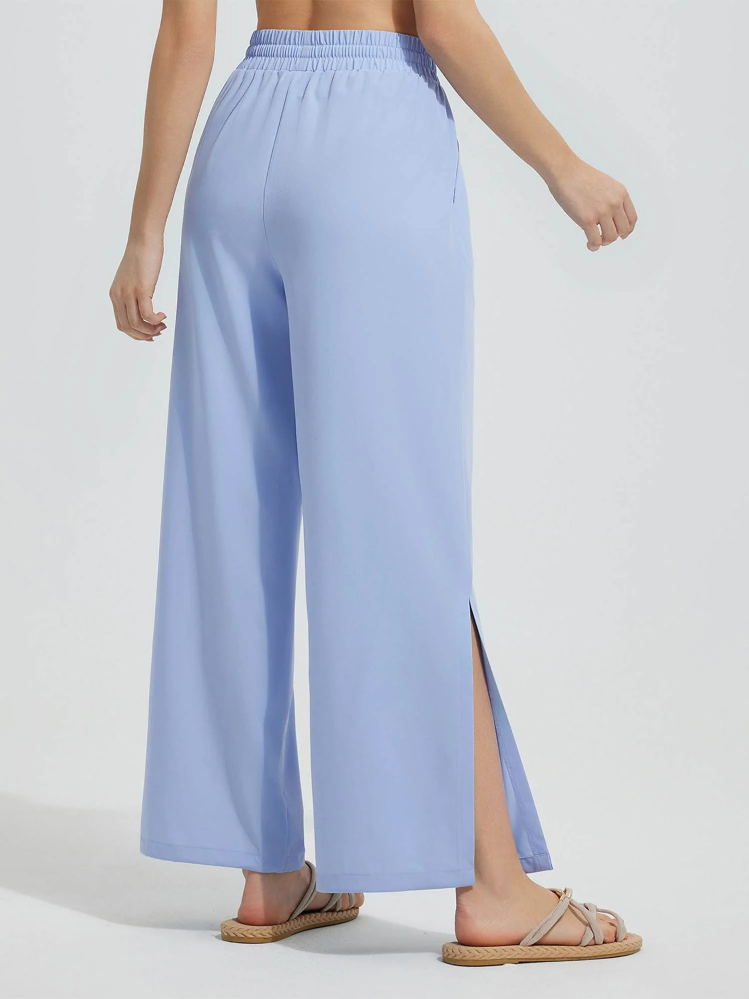 Women's UPF 50+ Quick-Dry Wide-Leg Swim Pants - Image 5