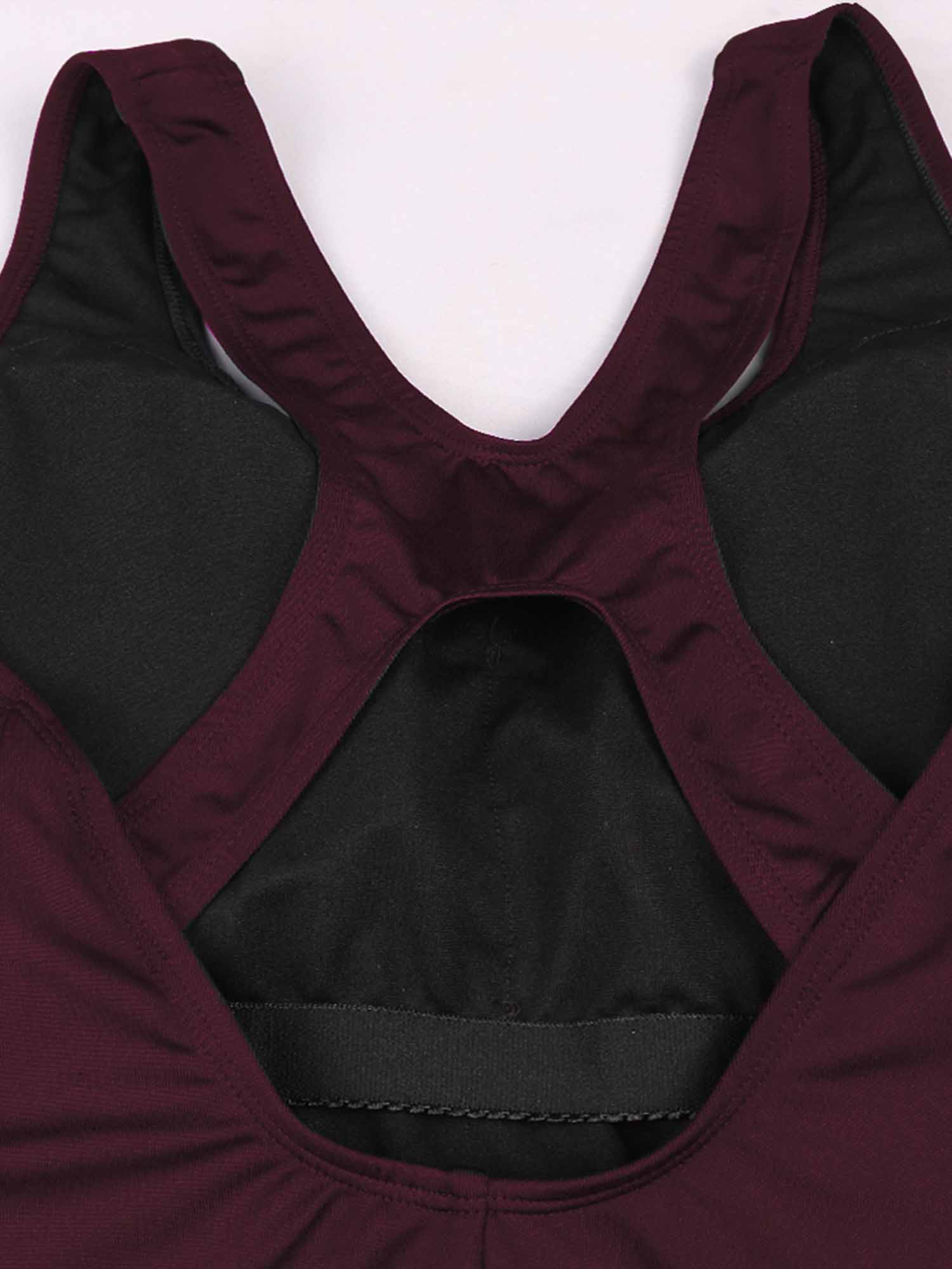 Women's Athletic Racerback One-Piece Swimsuit - Image 25