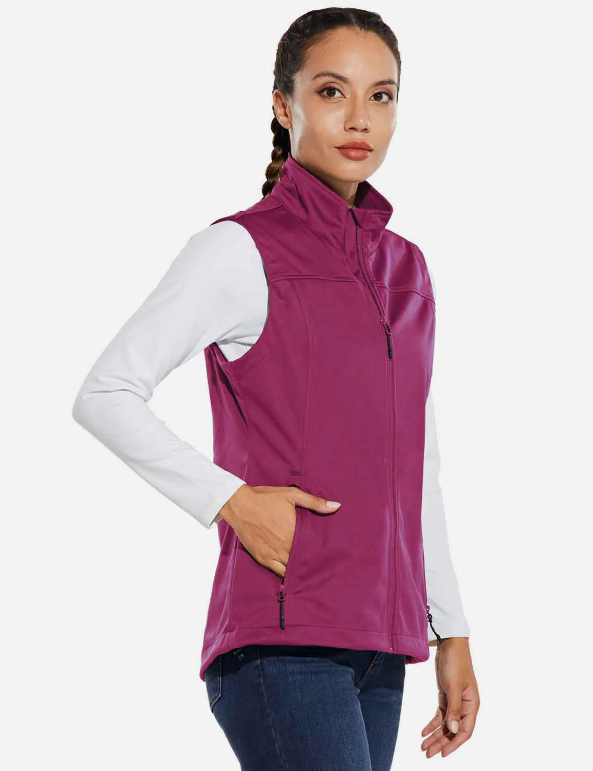 Women's Windproof Softshell Vest - Image 17