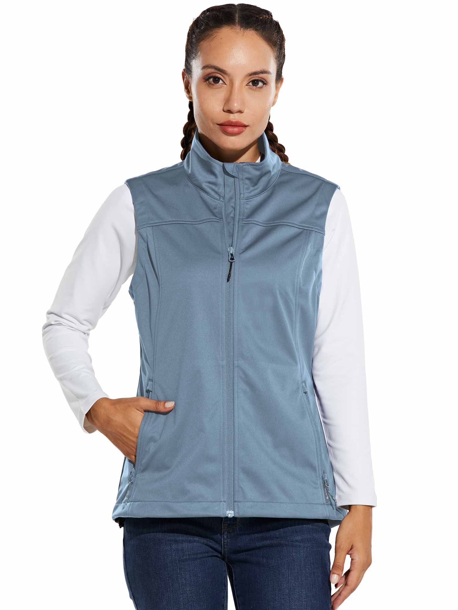Women's Windproof Softshell Vest - Image 24