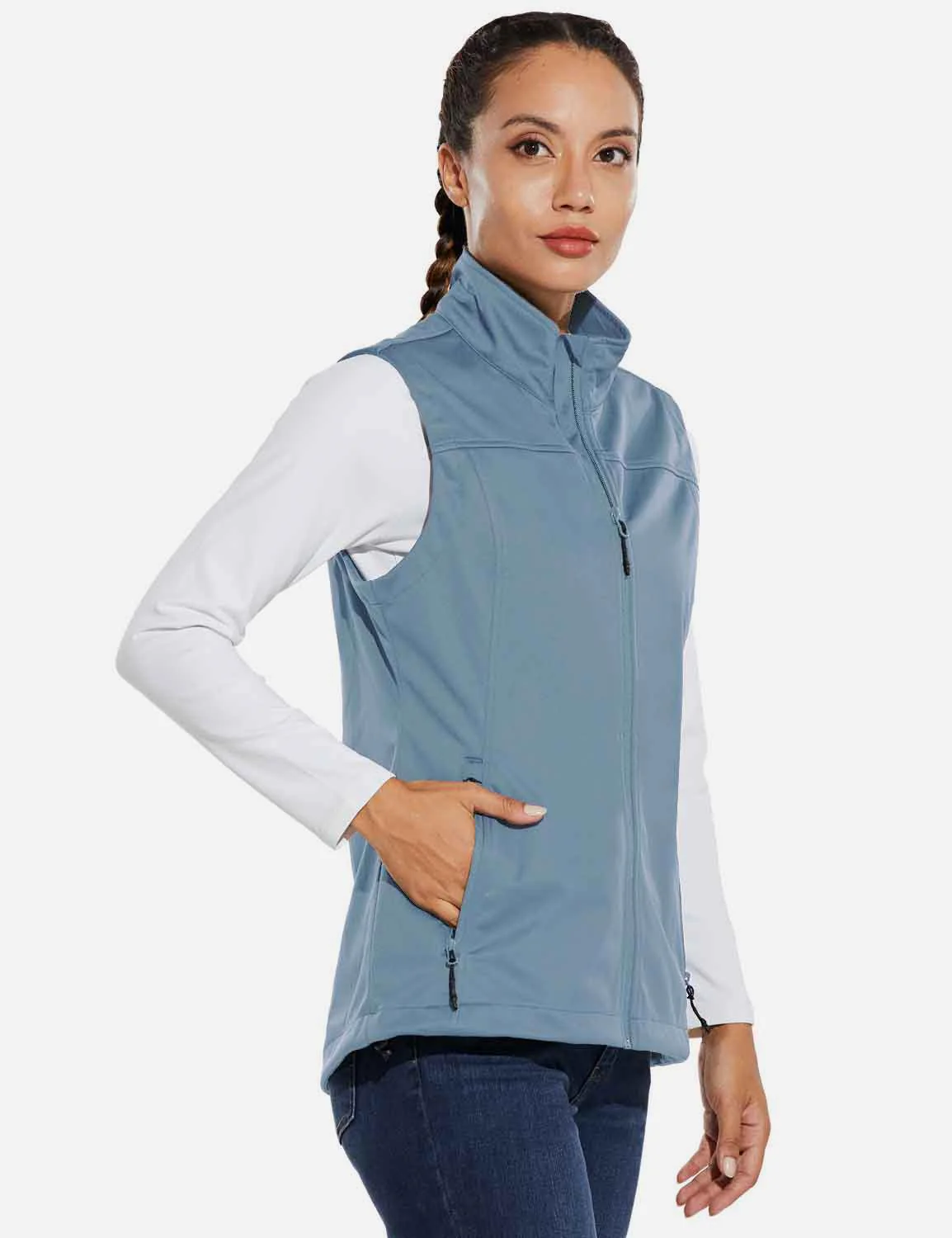 Women's Windproof Softshell Vest - Image 29