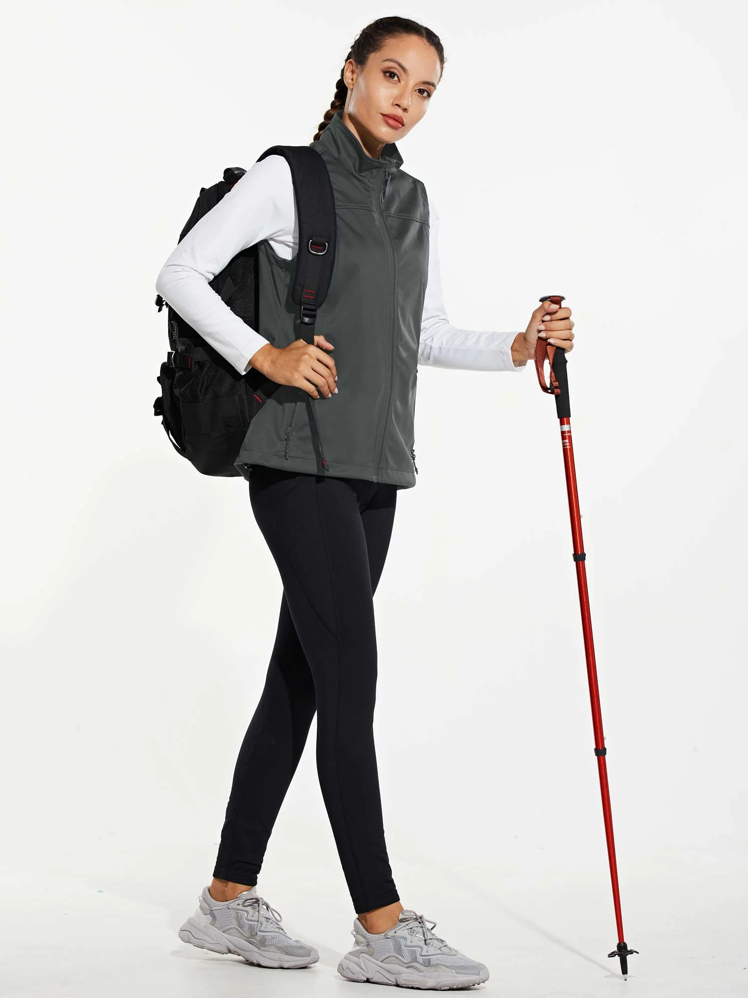 Women's Windproof Softshell Vest - Image 31