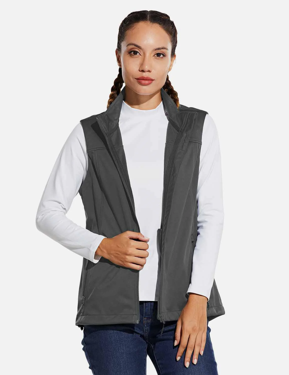 Women's Windproof Softshell Vest - Image 33