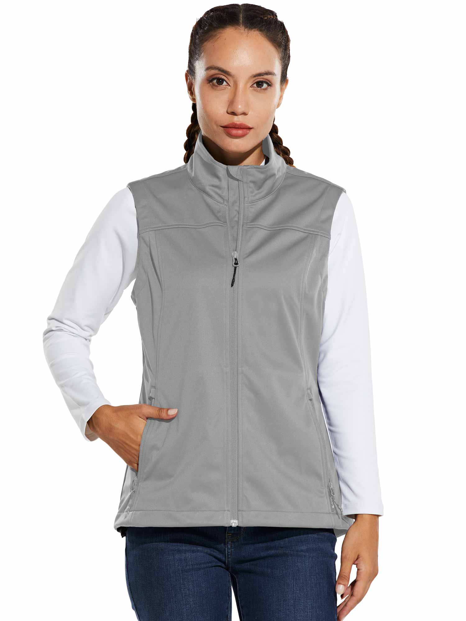 Women's Windproof Softshell Vest - Image 6