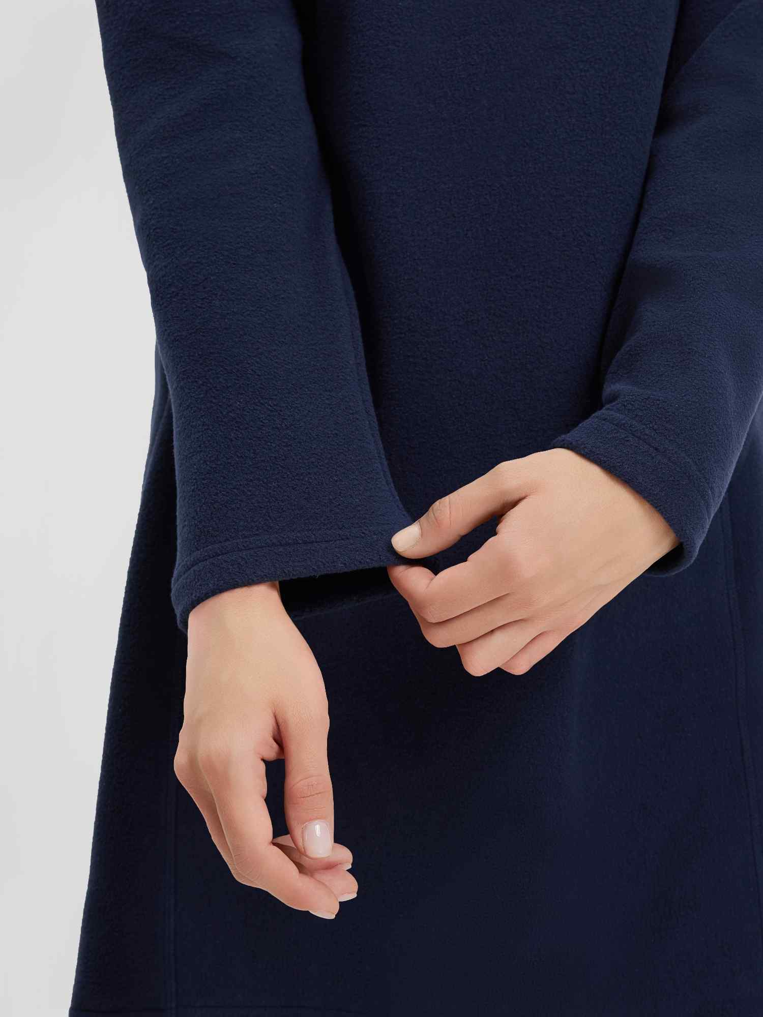 Women’s Outdoor Knit Hooded Fleece Dress - Image 21