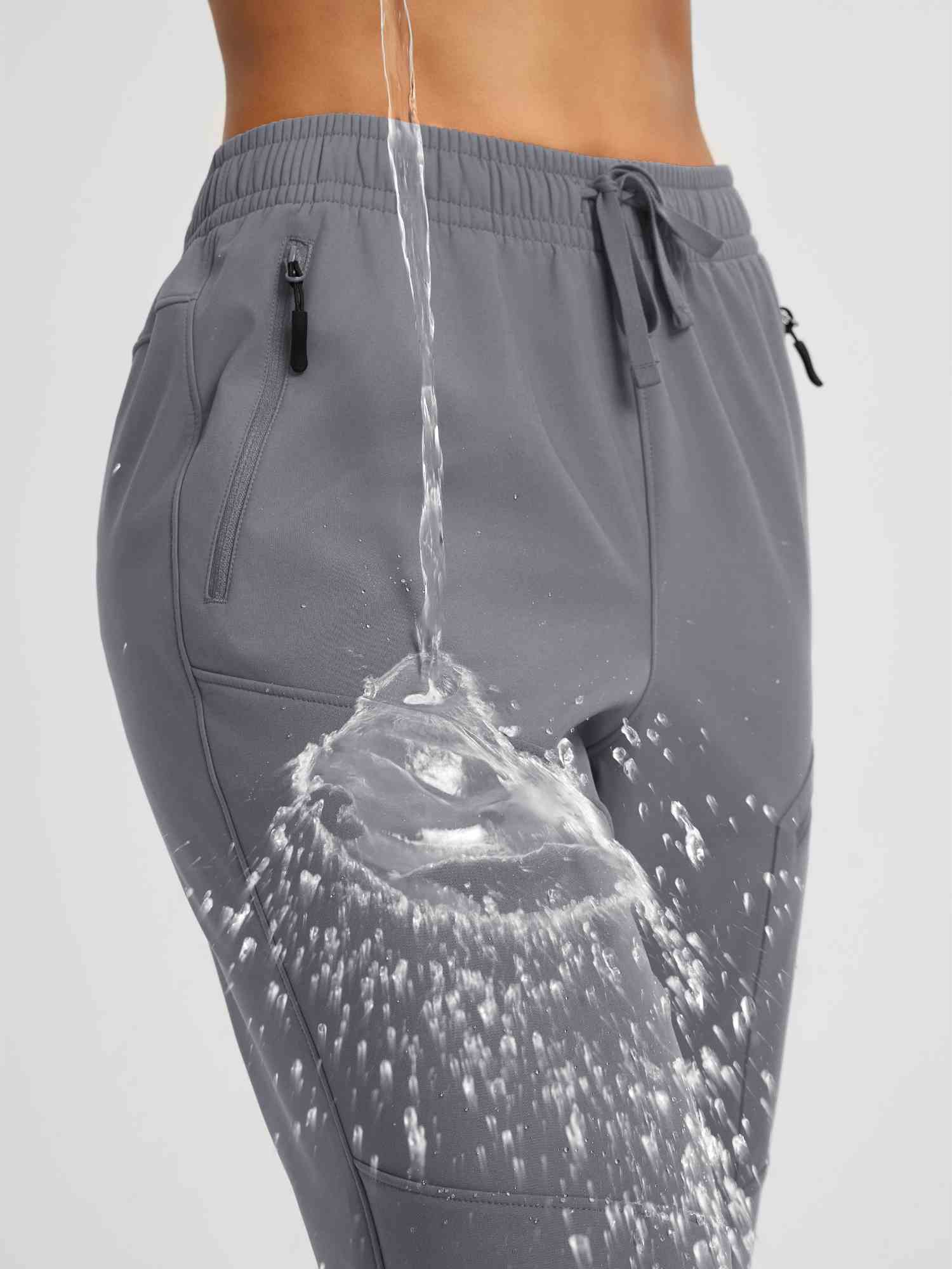 Women's Outdoor Softshell Straight-Leg Zipper Pocket Pants - Image 2