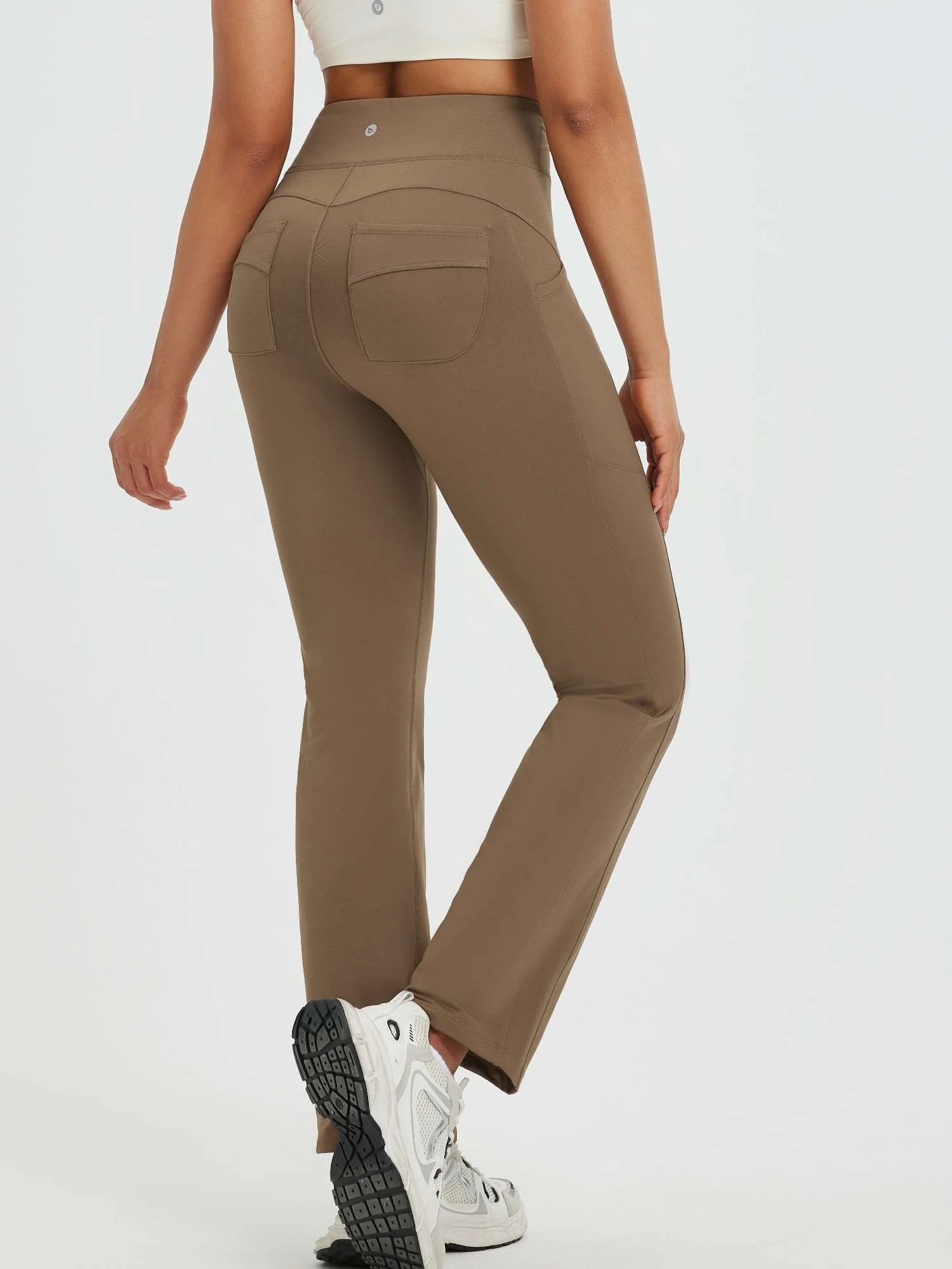 Women’s Running Boot-Cut Fleece Straight-Leg Pants - Image 10