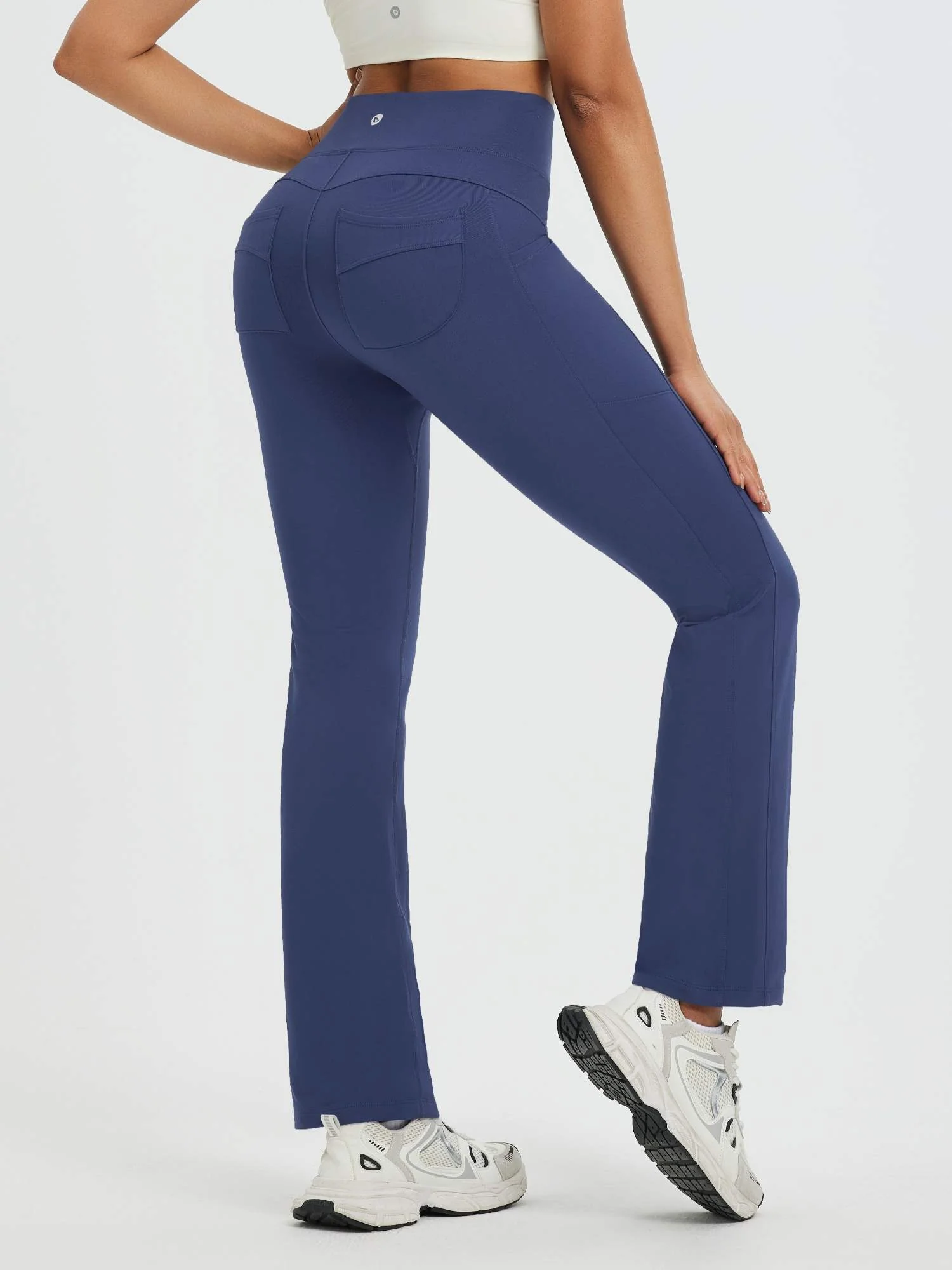 Women’s Running Boot-Cut Fleece Straight-Leg Pants - Image 23
