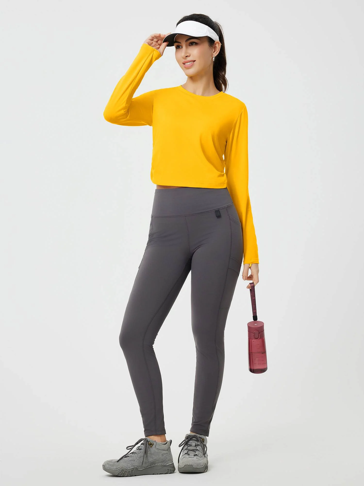 Women's Running Crew-Neck Long-Sleeve T-Shirt - Image 12