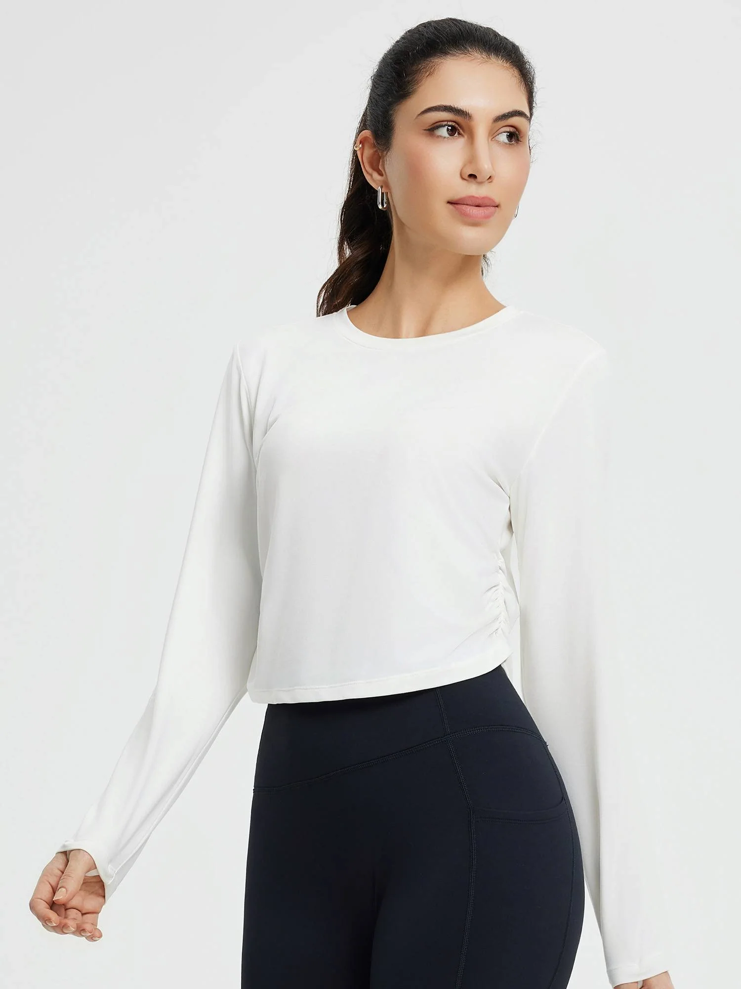Women's Running Crew-Neck Long-Sleeve T-Shirt - Image 23