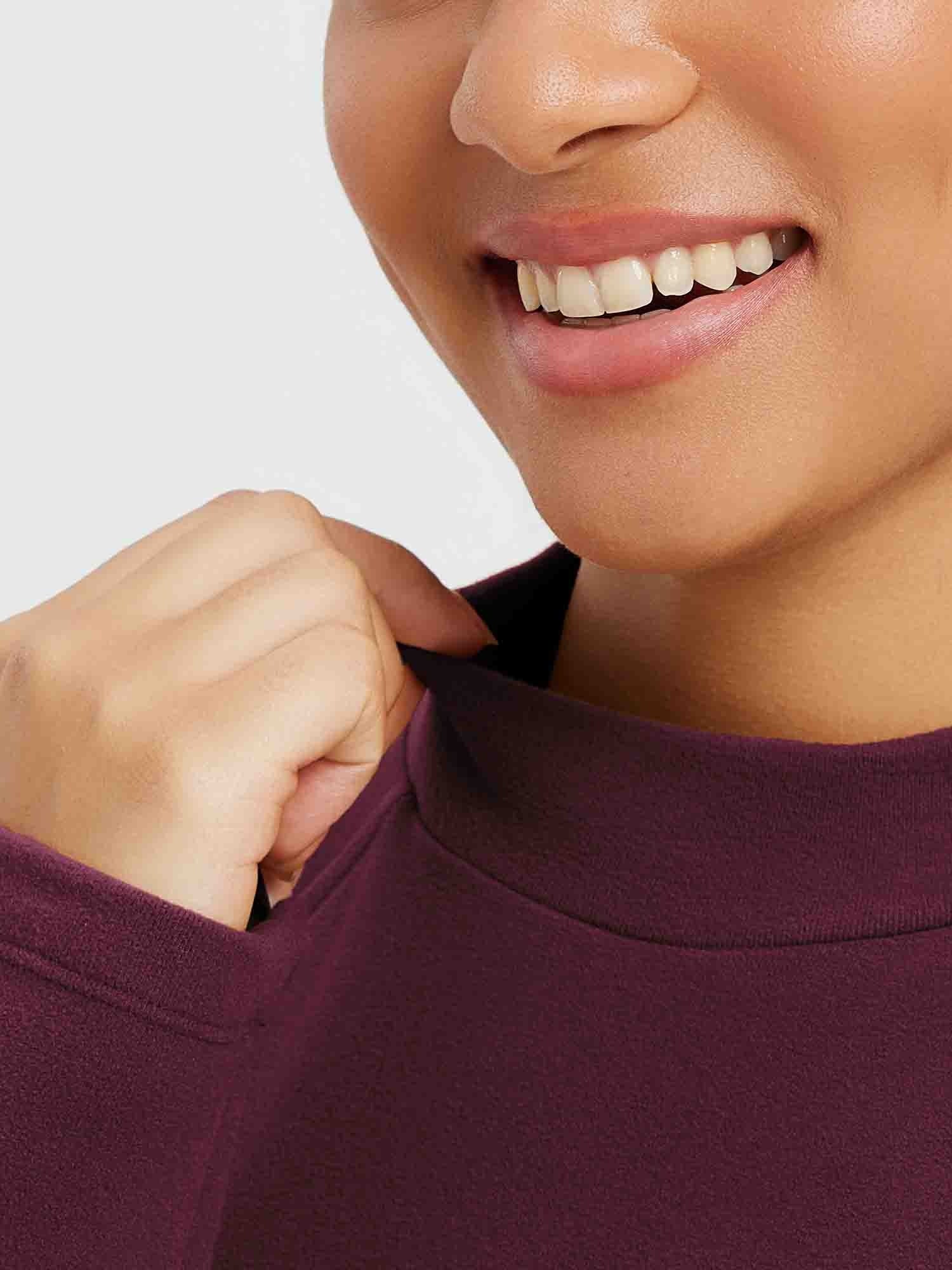 Running Half-Turtleneck Fleece Long-Sleeve T-Shirt - Image 15
