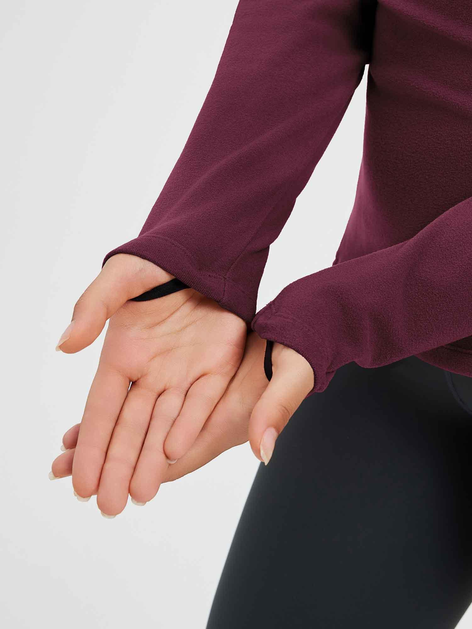 Running Half-Turtleneck Fleece Long-Sleeve T-Shirt - Image 18