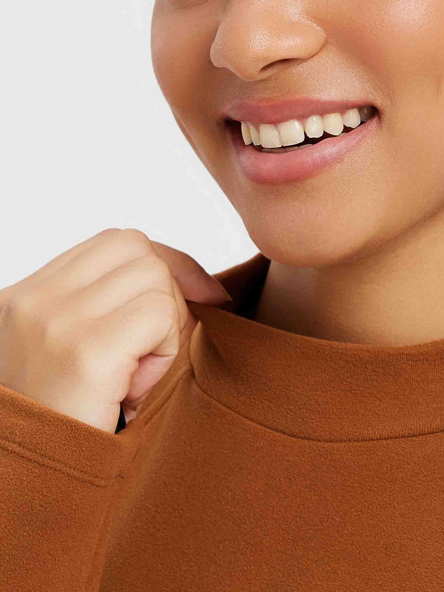 Running Half-Turtleneck Fleece Long-Sleeve T-Shirt - Image 9