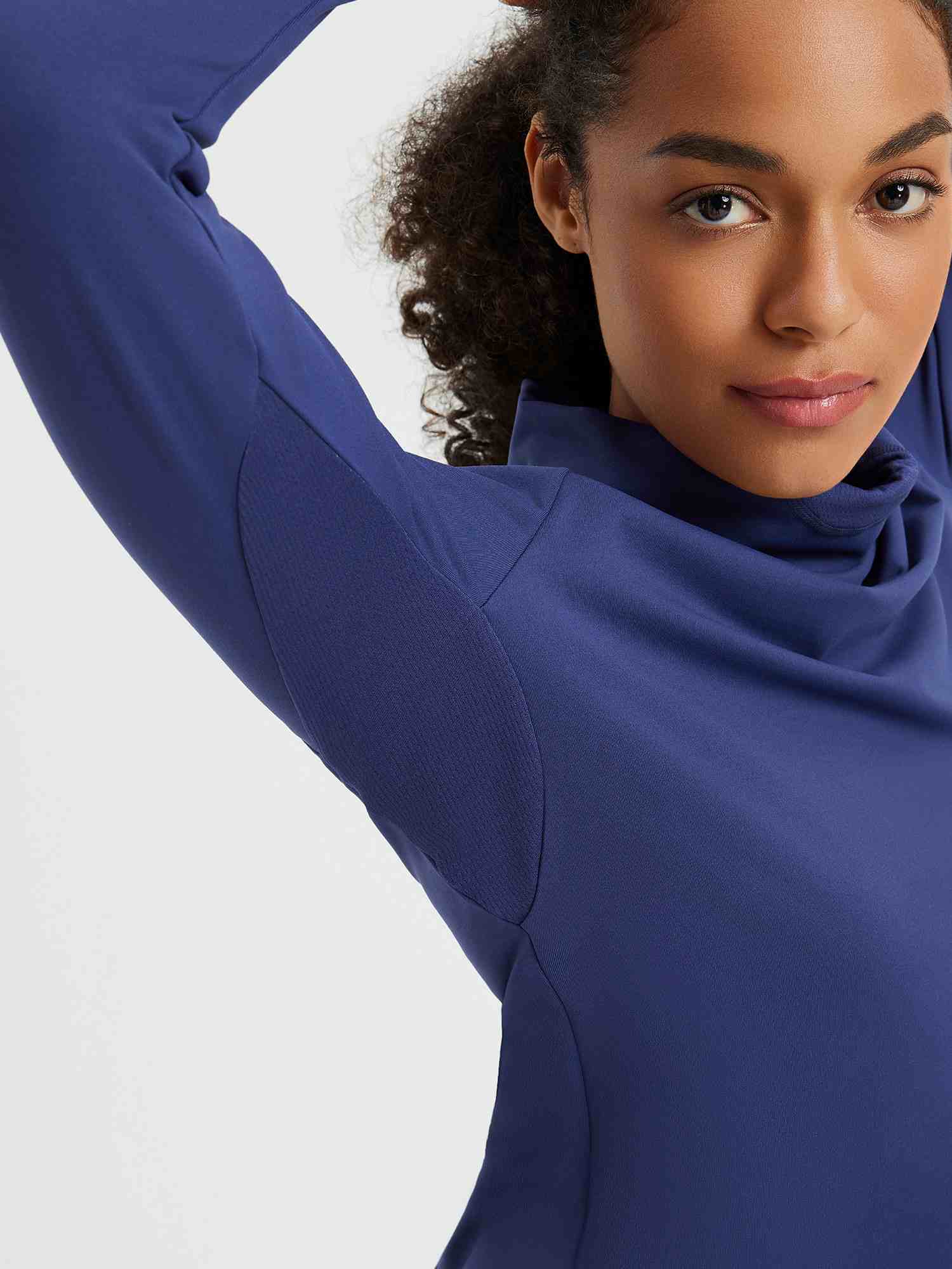 Ski Fleece Base Layer With Protective Hood - Image 10