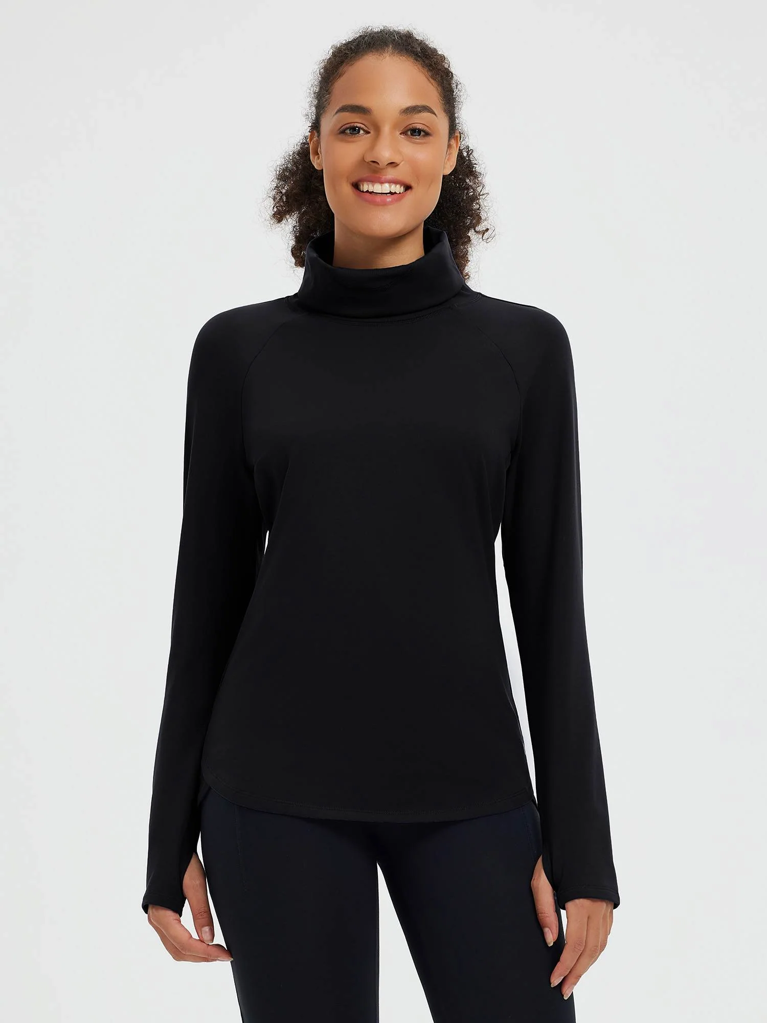 Ski Fleece Base Layer With Protective Hood - Image 14