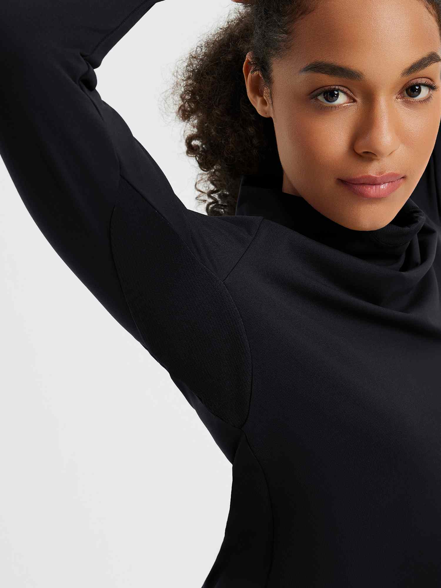 Ski Fleece Base Layer With Protective Hood - Image 15