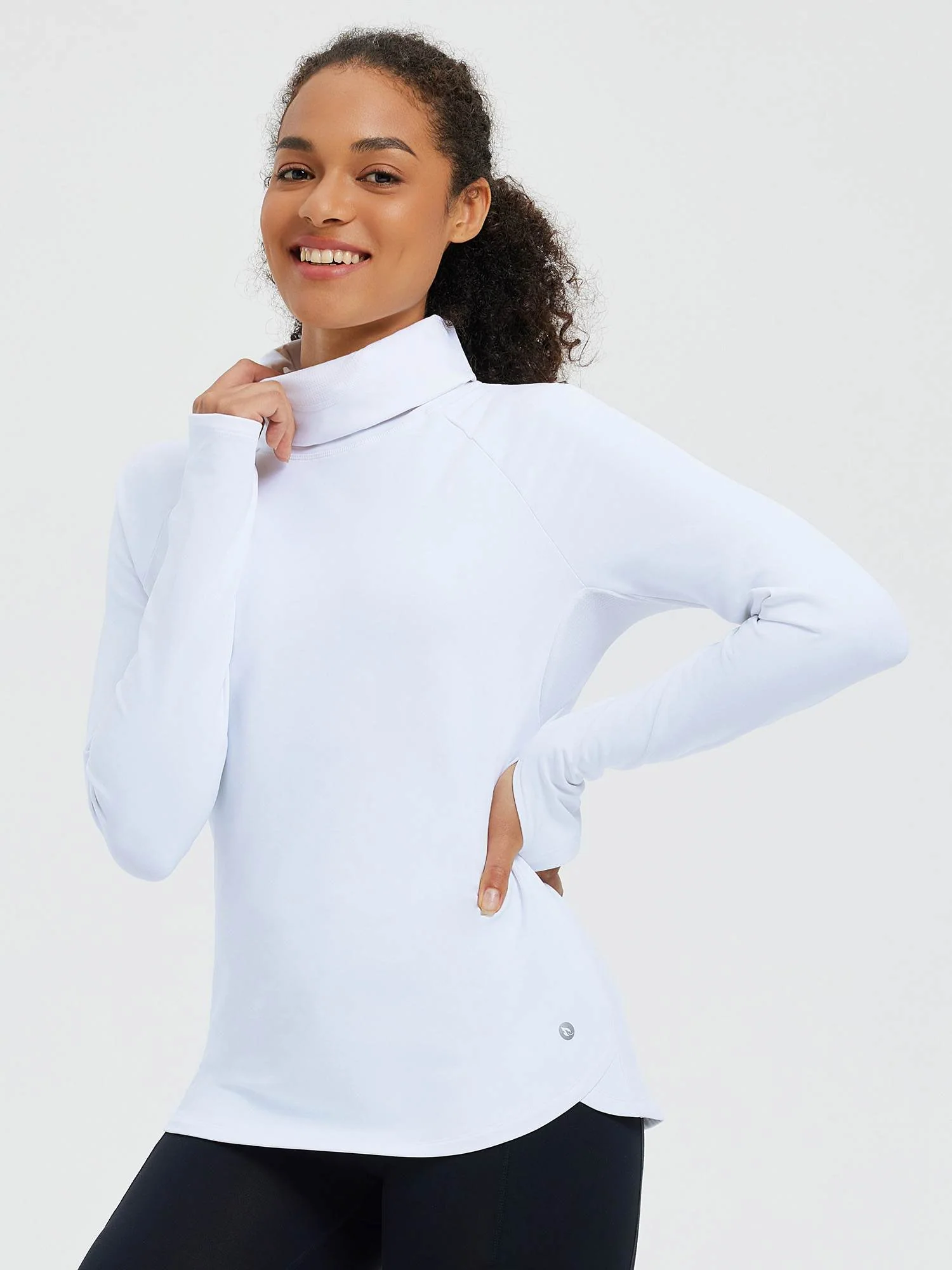 Ski Fleece Base Layer With Protective Hood - Image 20