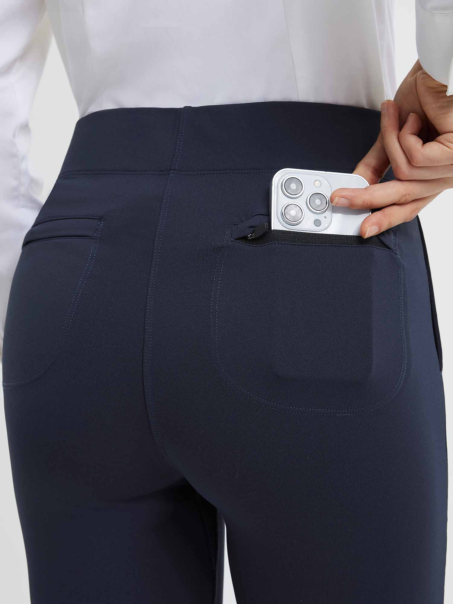 Women's Yoga Business High-Waisted Flared Pants - Image 12