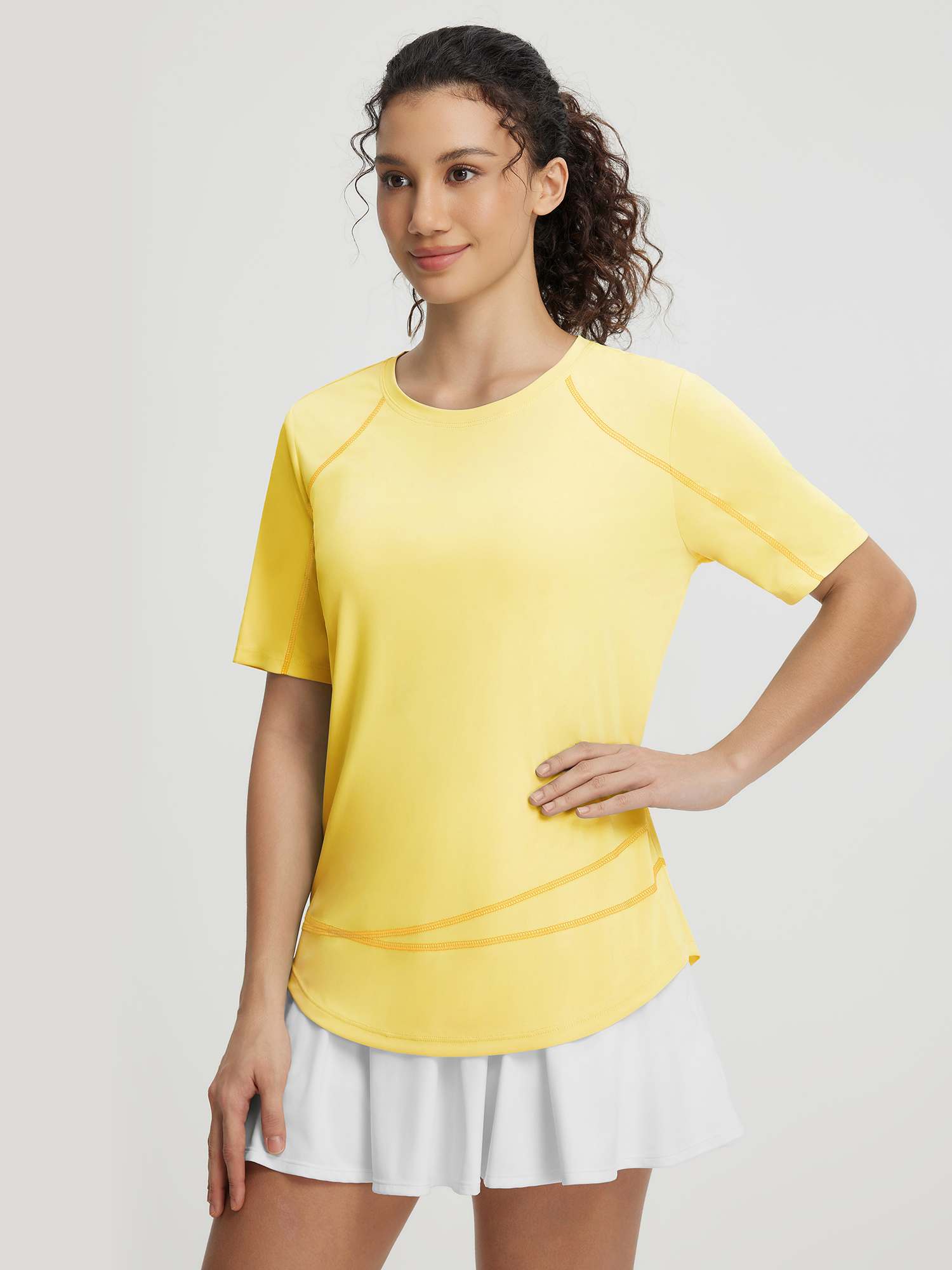 Baleaf UPF 50+ Stretchy Short-Sleeve Shirt - Image 25