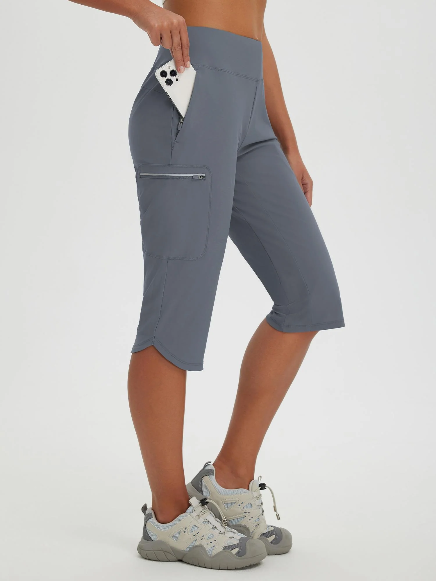 Women's 17" Cycling Hiking Capris - Image 20