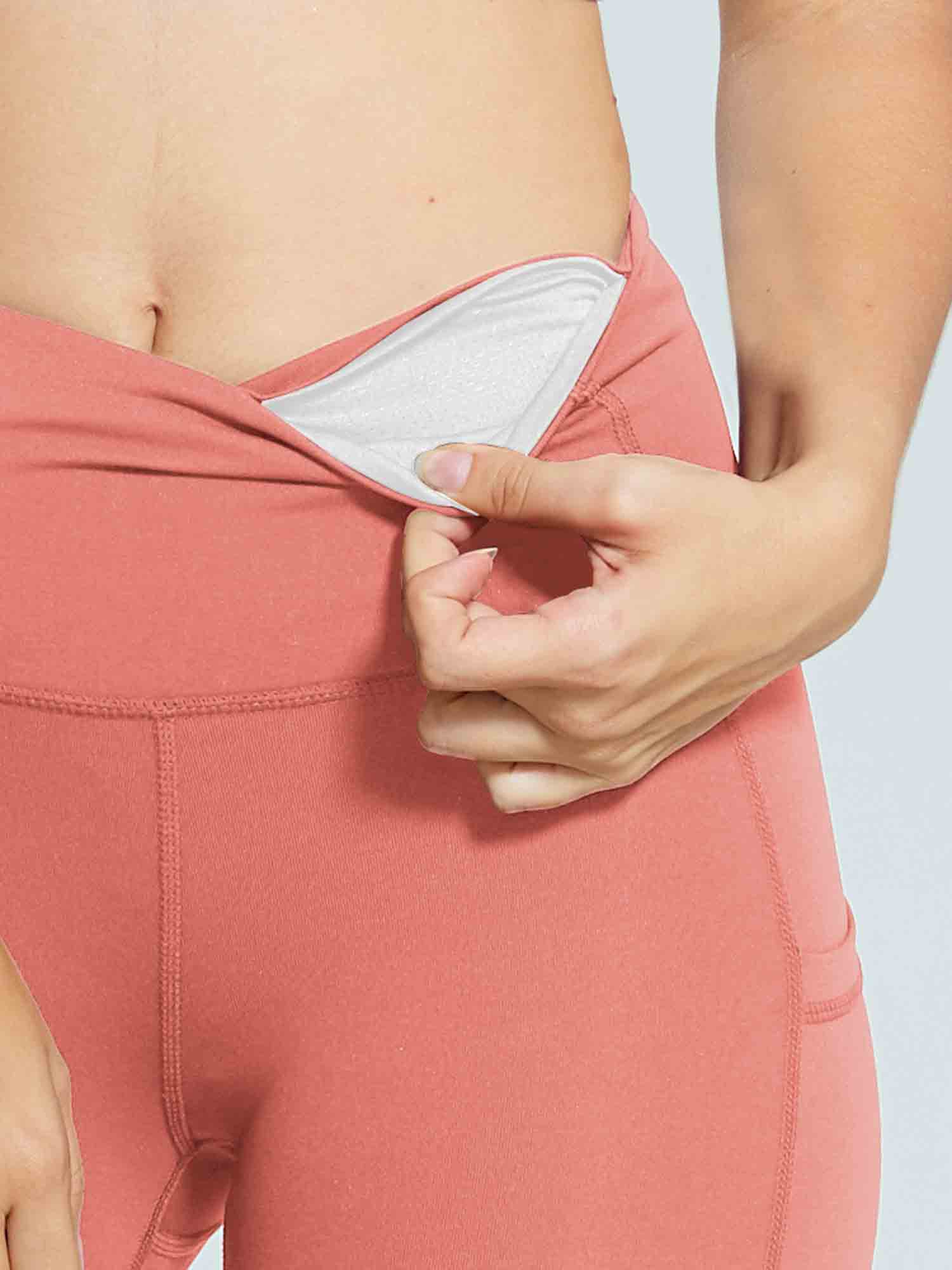 Women's 5" High-Waisted Compression Biker Shorts - Image 59