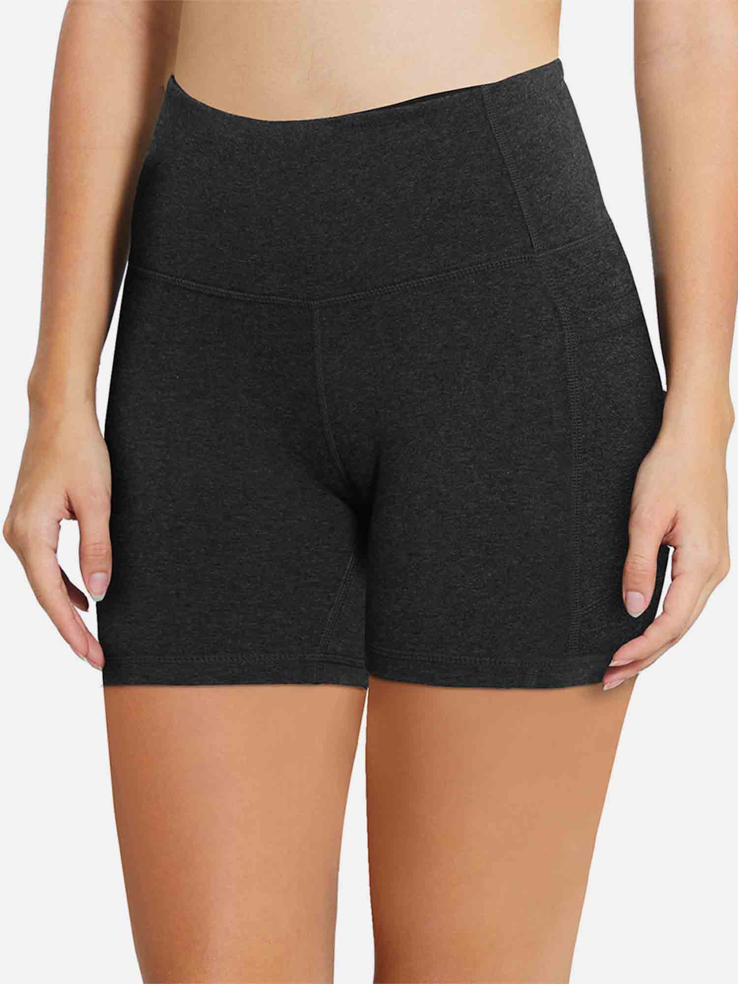 Women's 5" High-Waisted Compression Biker Shorts - Image 61