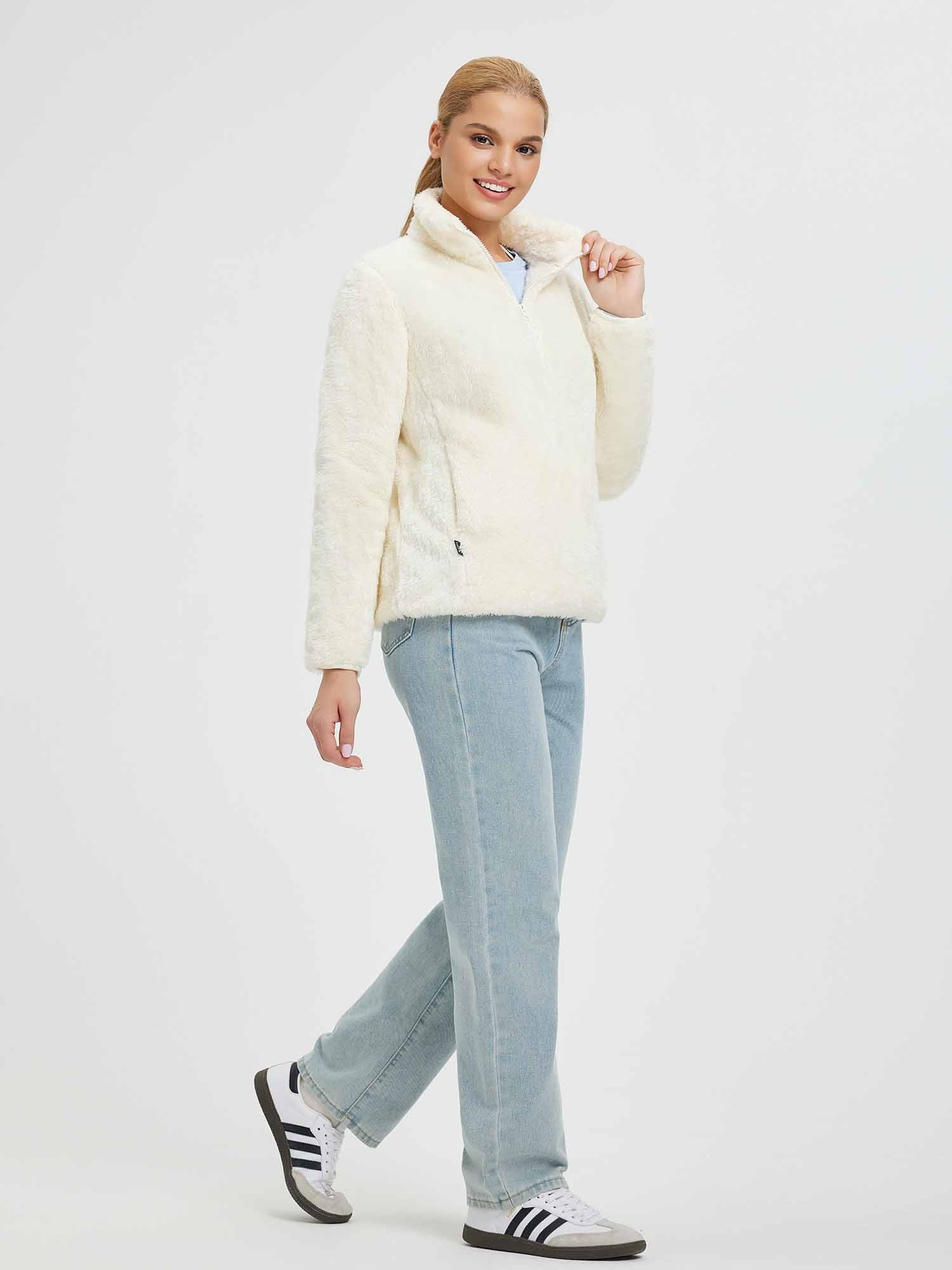 Women's Arctic Fleece 1/4 Zip Pullover - Image 6