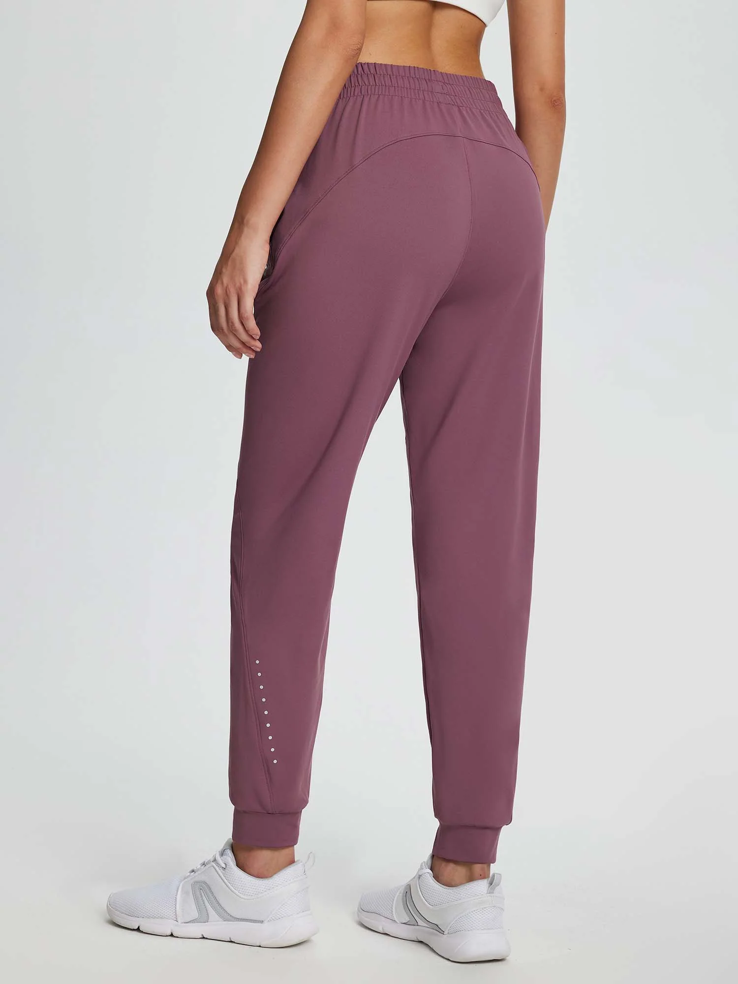 Women's Drawstring Fleece Jogger Pants - Image 5