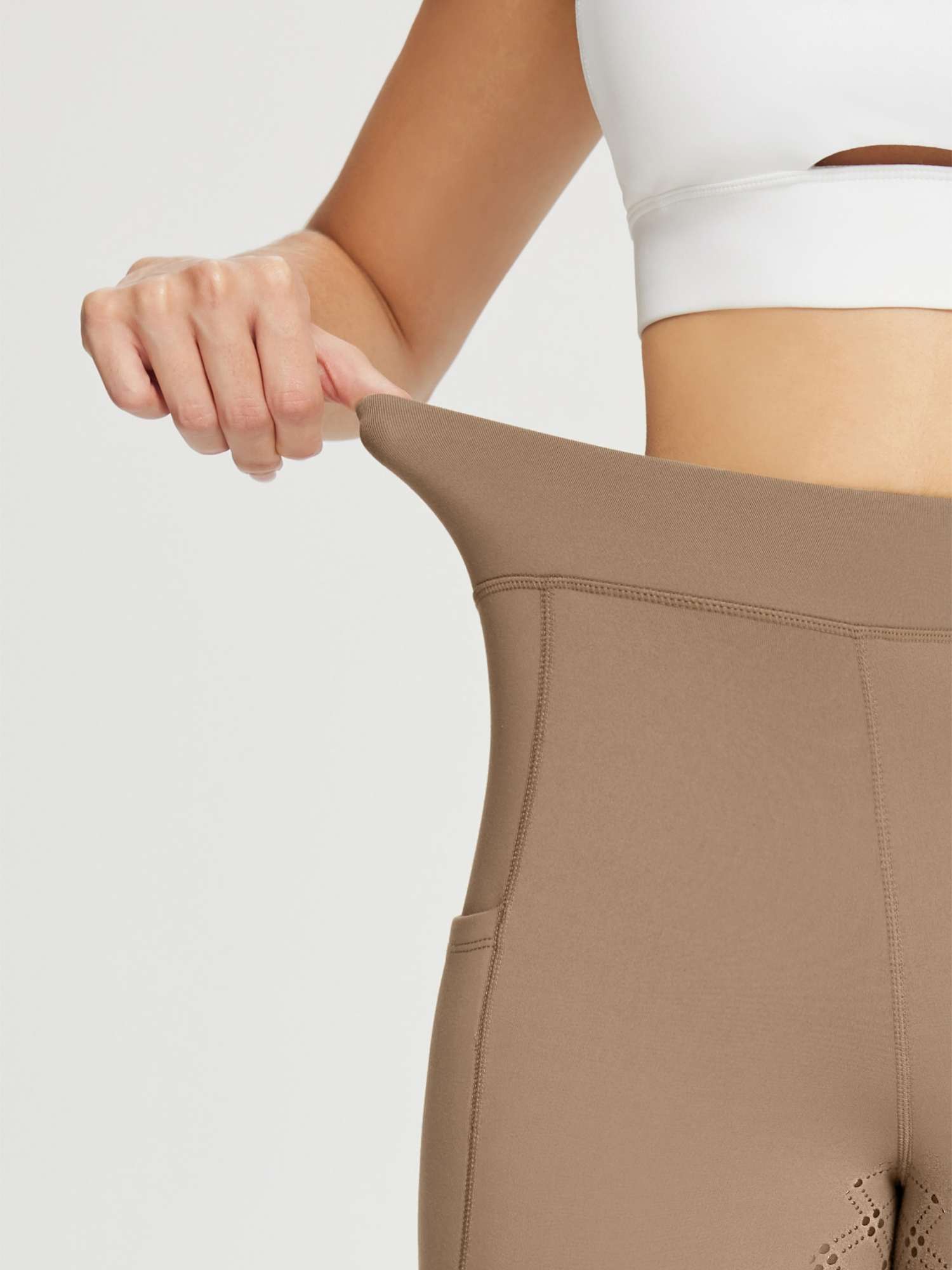 Women's Full-Seat Fleece Silicone Breeches - Image 3