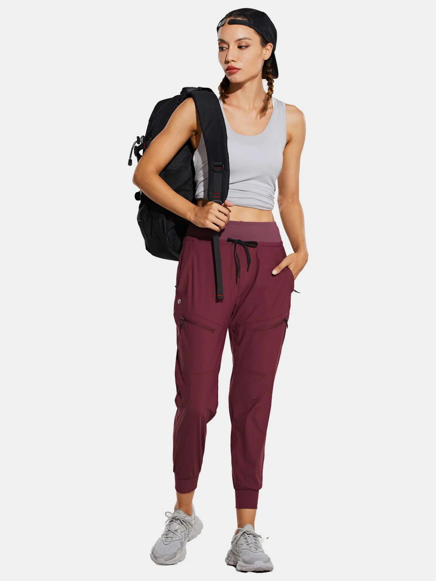 Women's High-Waisted Quick-Dry Hiking Joggers - Image 13