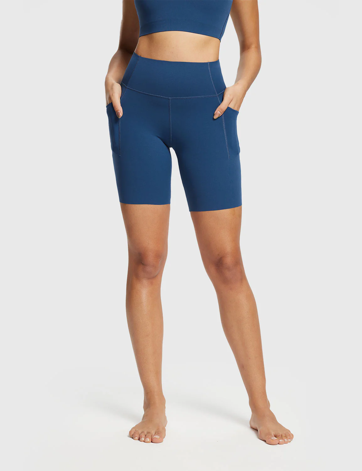8" Seamless High-Rise Shorts - Image 9