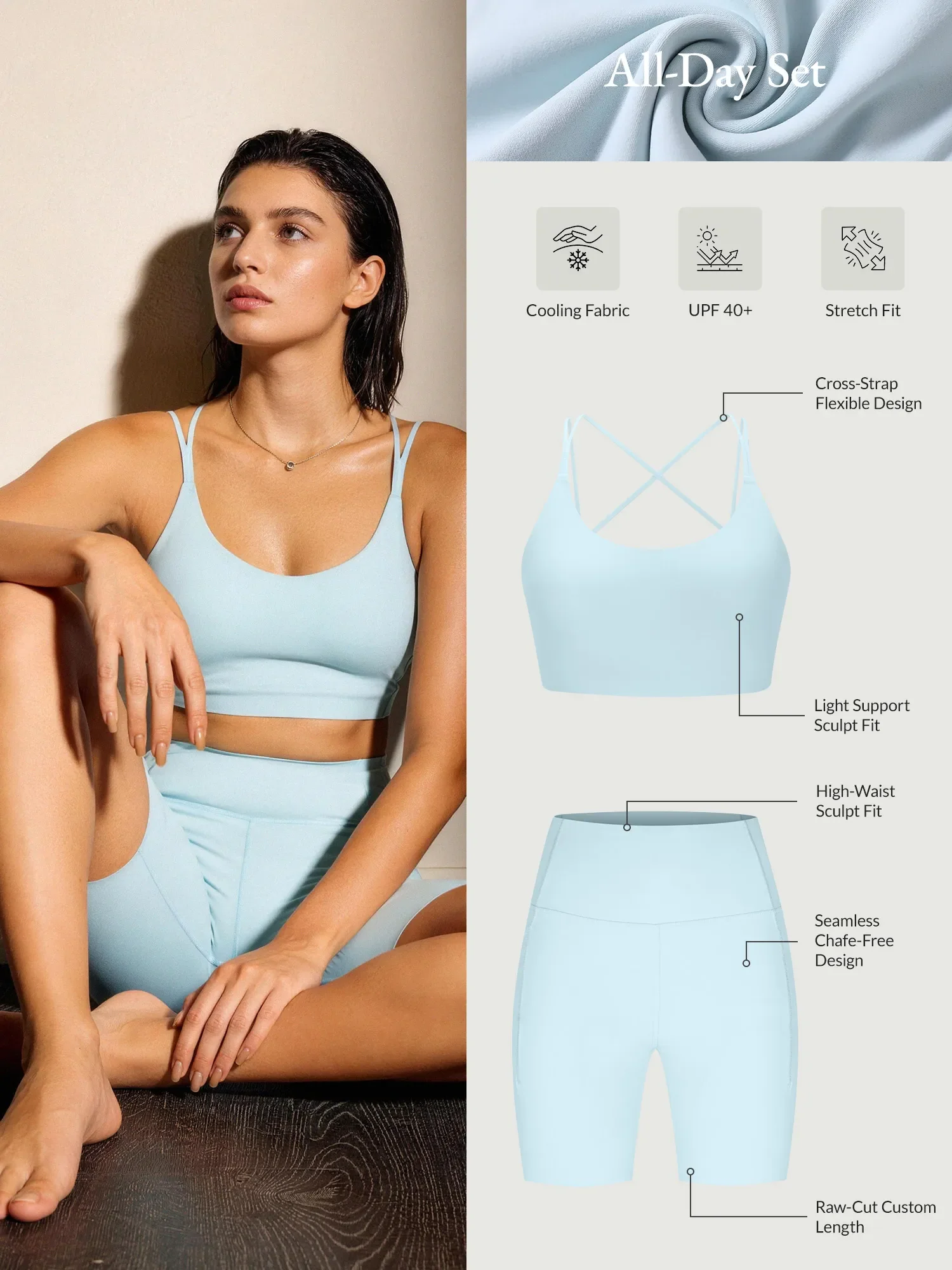 Women’s Seamless Activewear Set - Image 3
