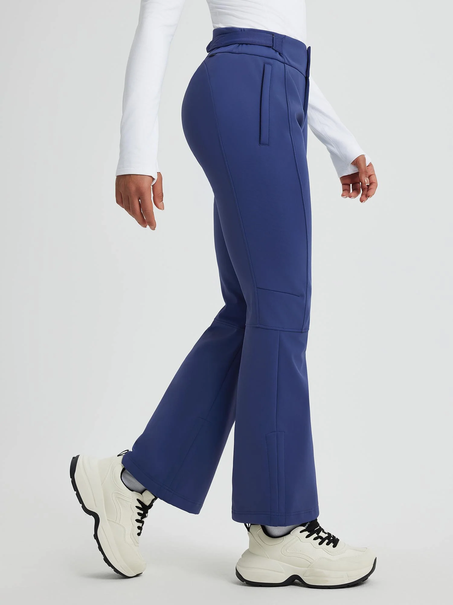 Women's Ski Softshell Slightly Flared Pants - Image 21