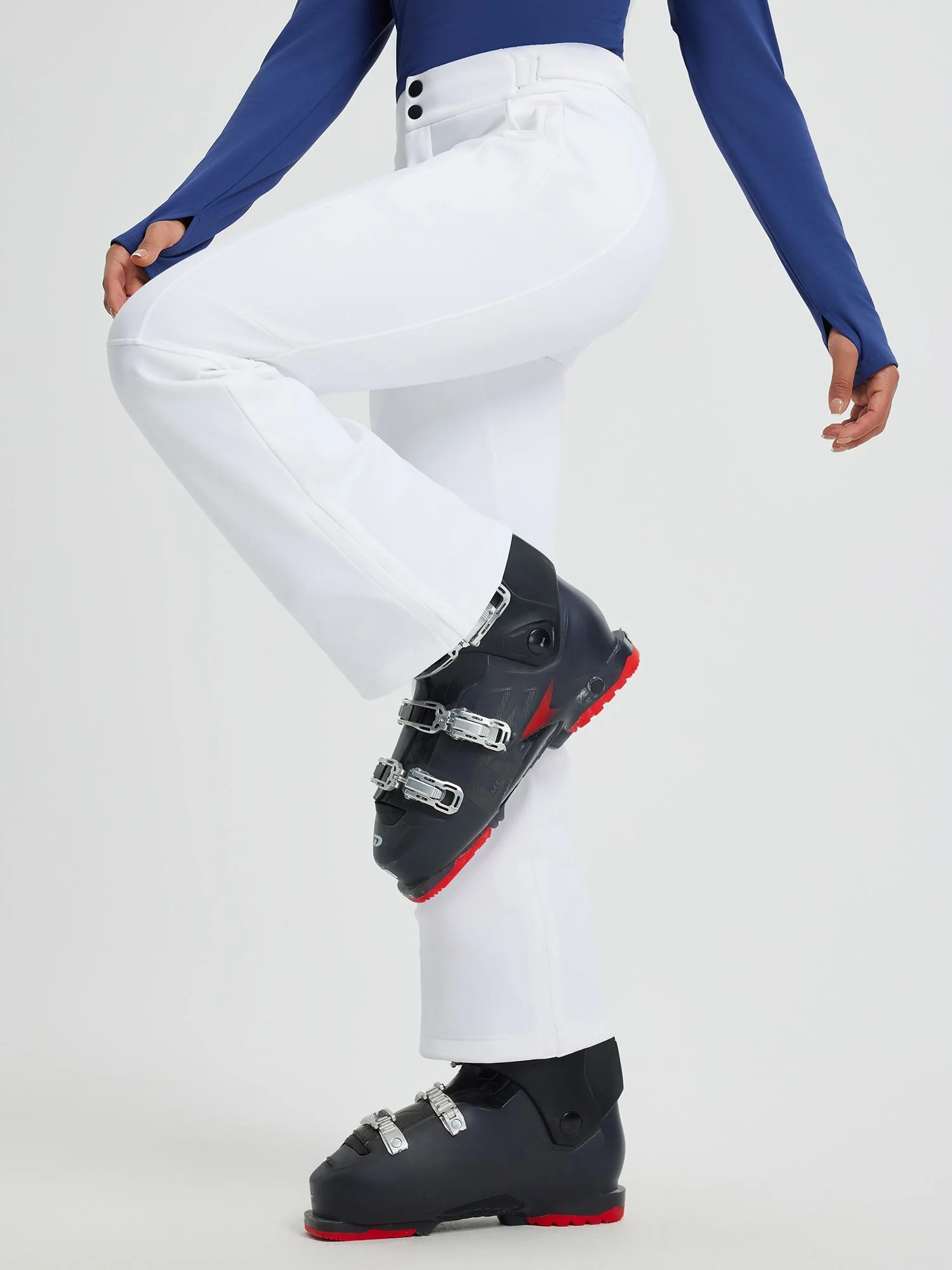 Women's Ski Softshell Slightly Flared Pants - Image 4