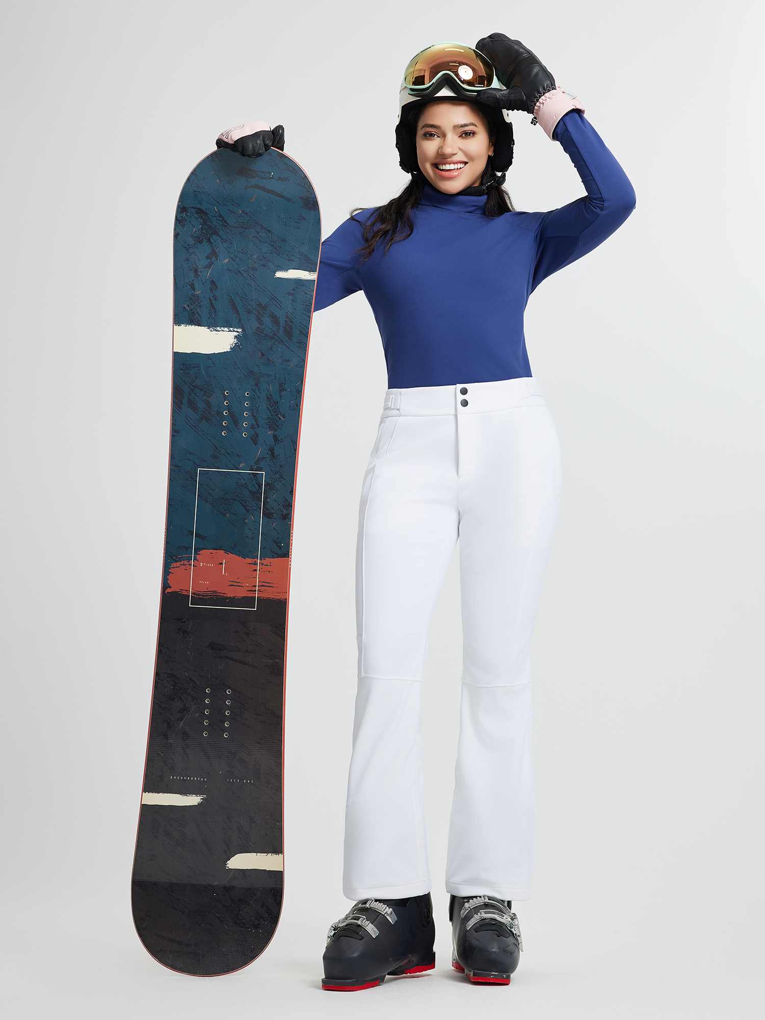 Women's Ski Softshell Slightly Flared Pants - Image 6