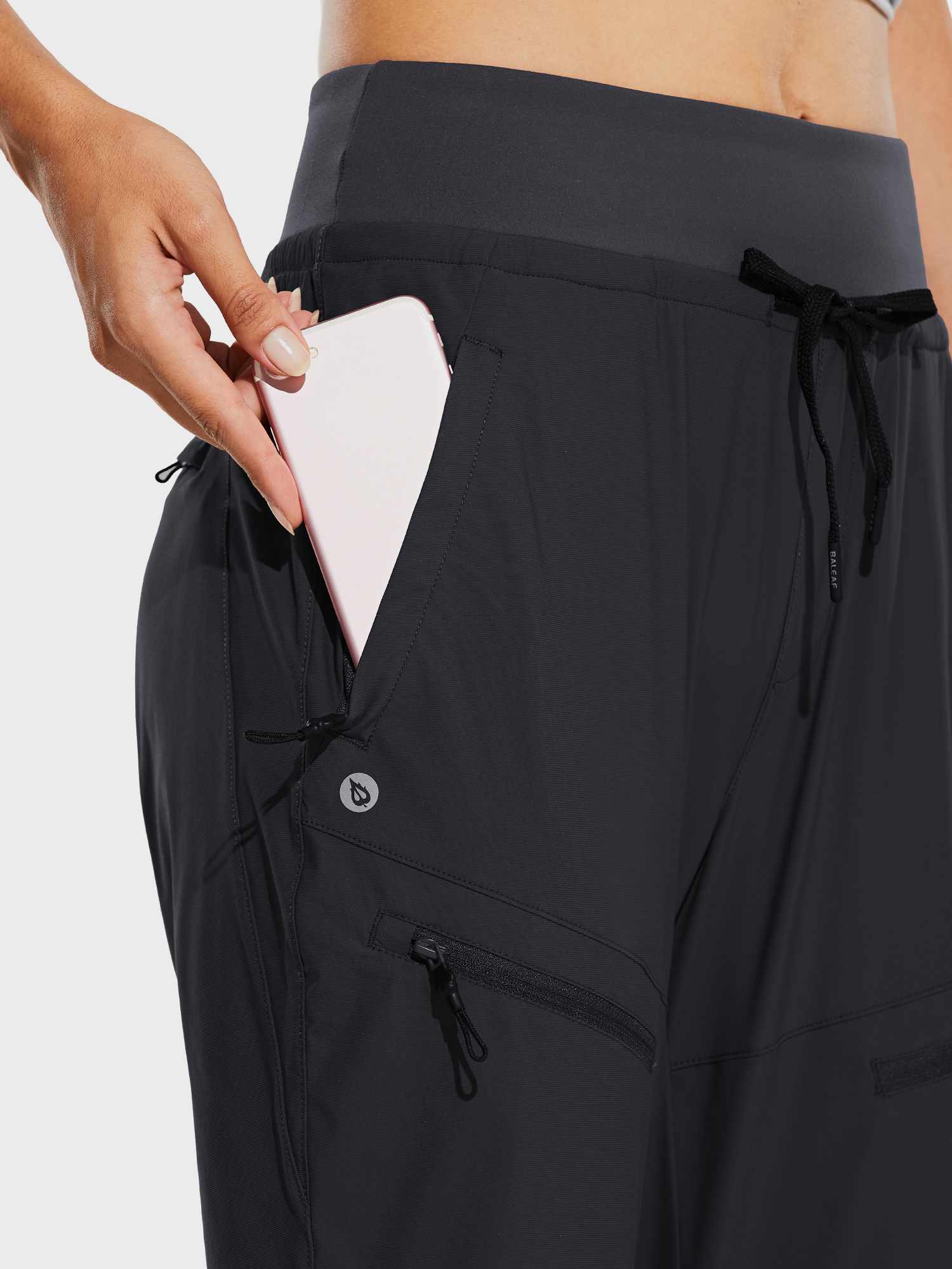Women's Tall High-Waisted Quick-Dry Hiking Joggers - Image 10